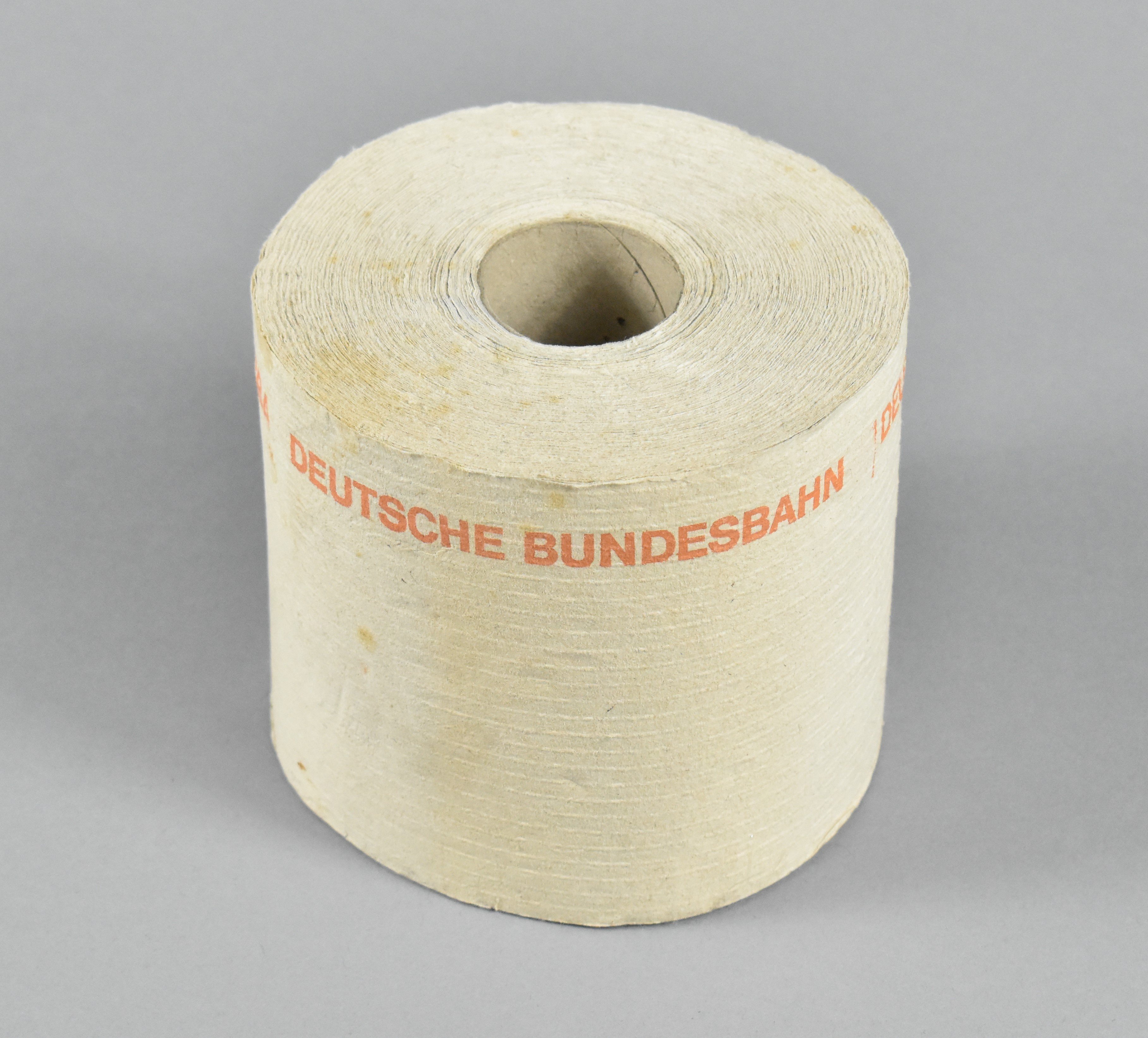 Toilettenpapier der Deutschen Bundesbahn (Heimatwelten Zwönitz CC BY-NC-SA)