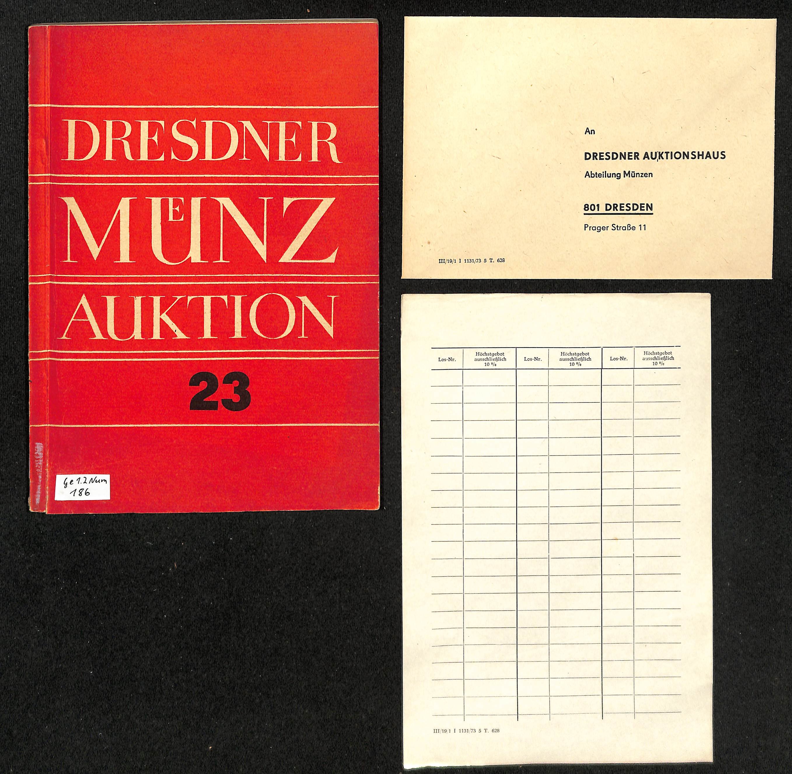 Auktionskatalog Dresdner Münzauktion 23 (Heimatwelten Zwönitz CC BY-NC-SA)