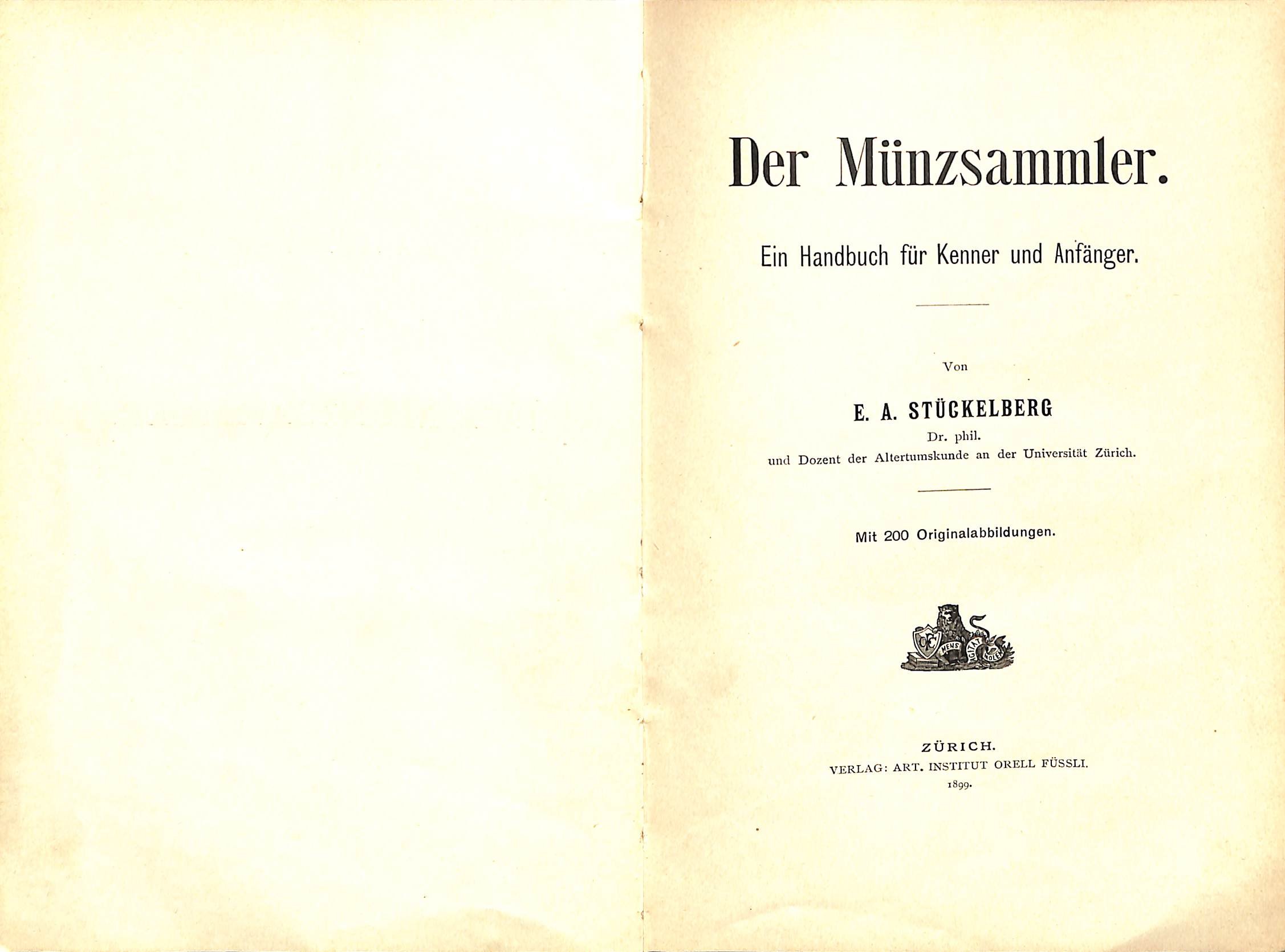 E. A. Stückelberg, Der Münzsammler (Heimatwelten Zwönitz CC BY-NC-SA)