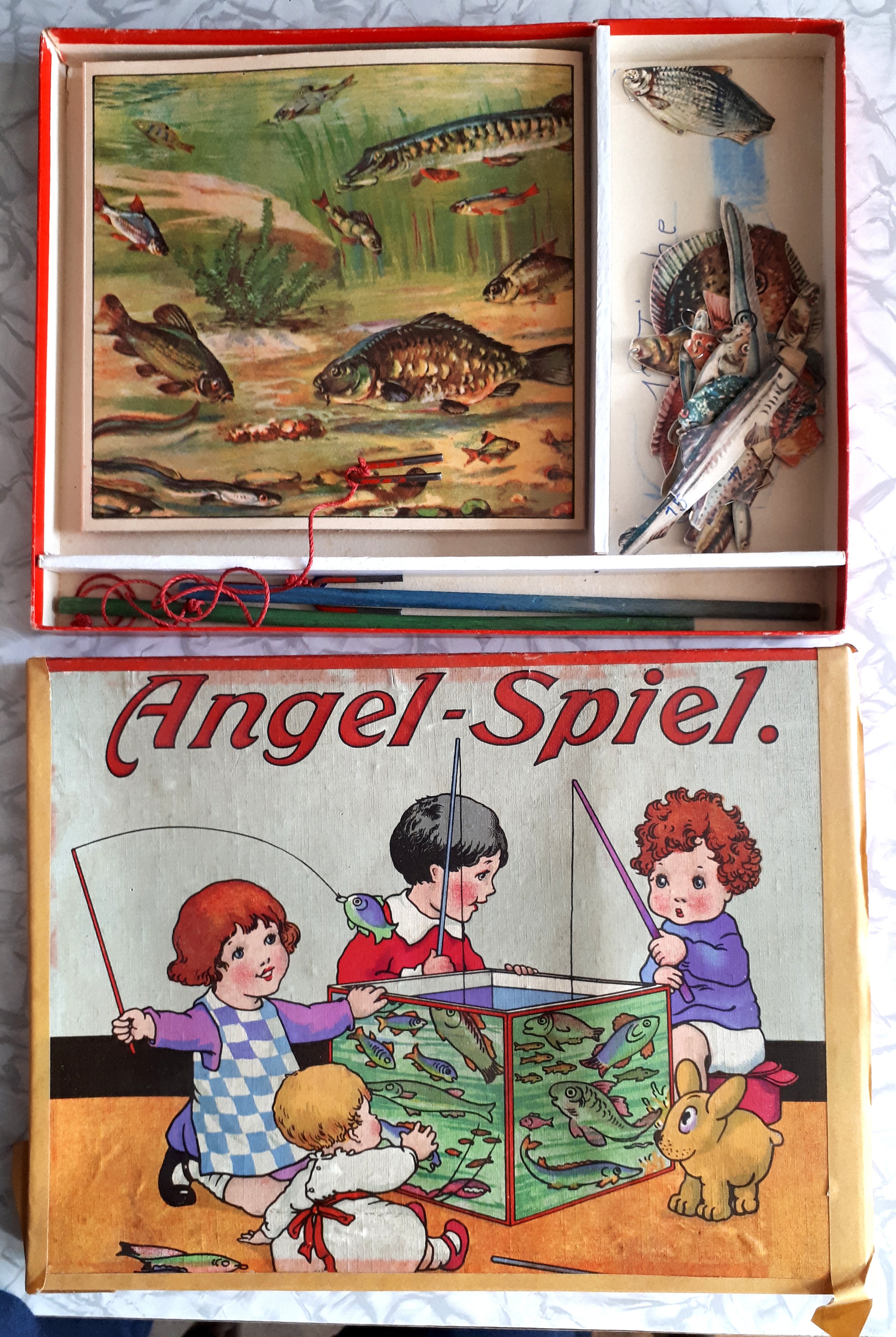 Angel-Spiel (Heimatmuseum Borsdorf CC BY-NC-SA)