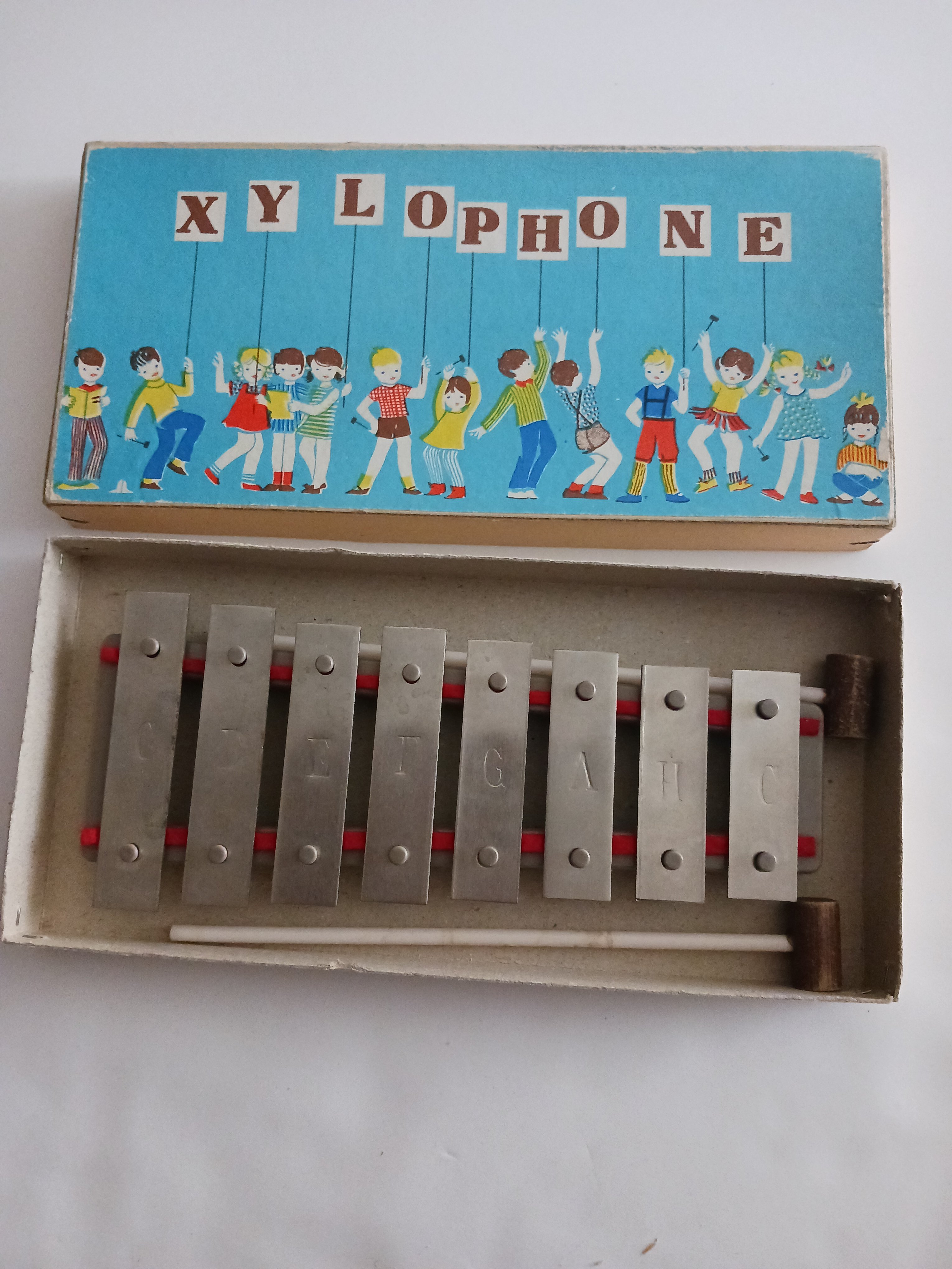 Xylophon für Kinder (Heimatverein Borsdorf CC BY-NC-SA)