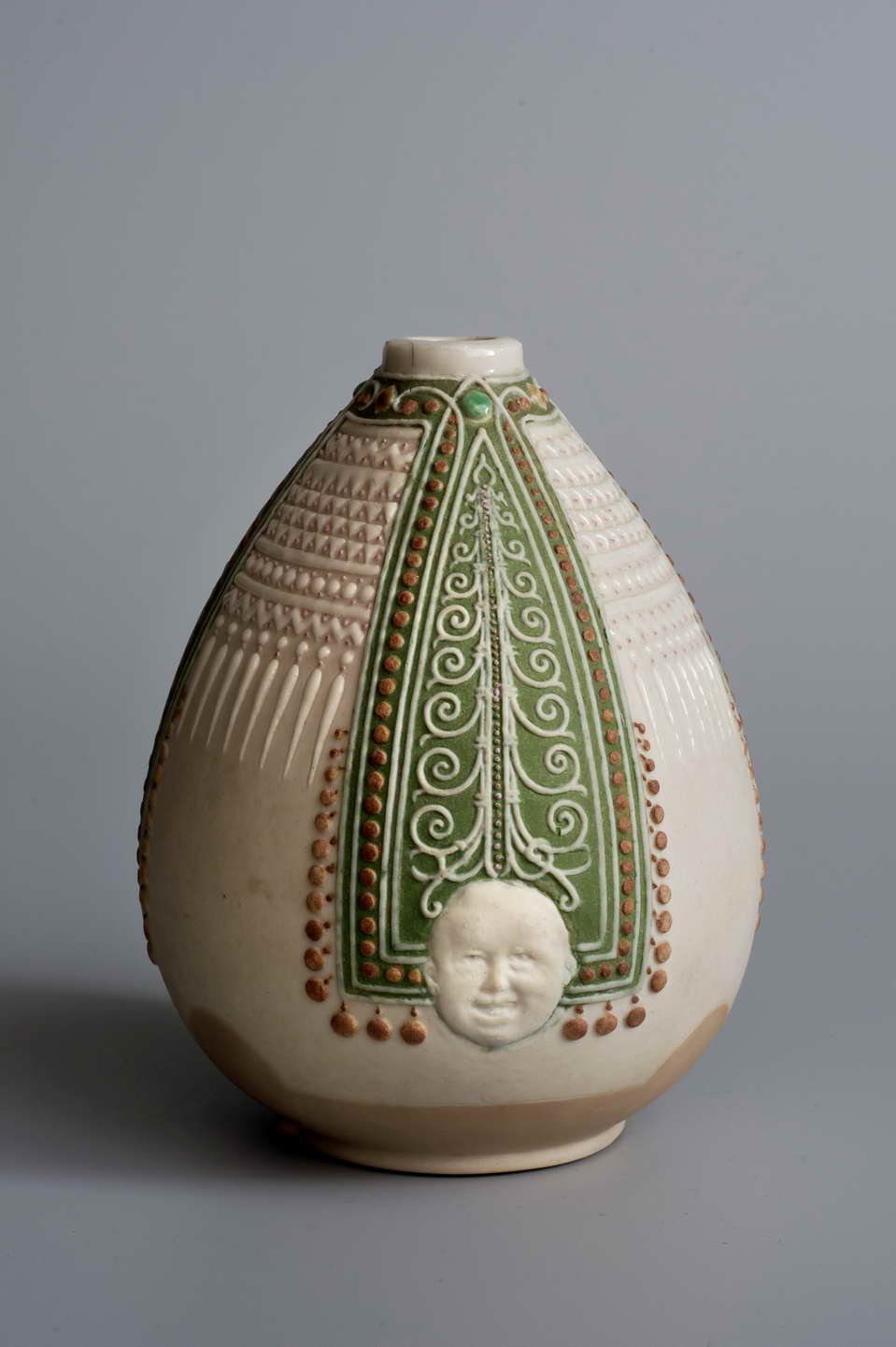 Kleine eiförmige Vase (Museum Bautzen – Muzej Budyšin CC BY-NC-SA)