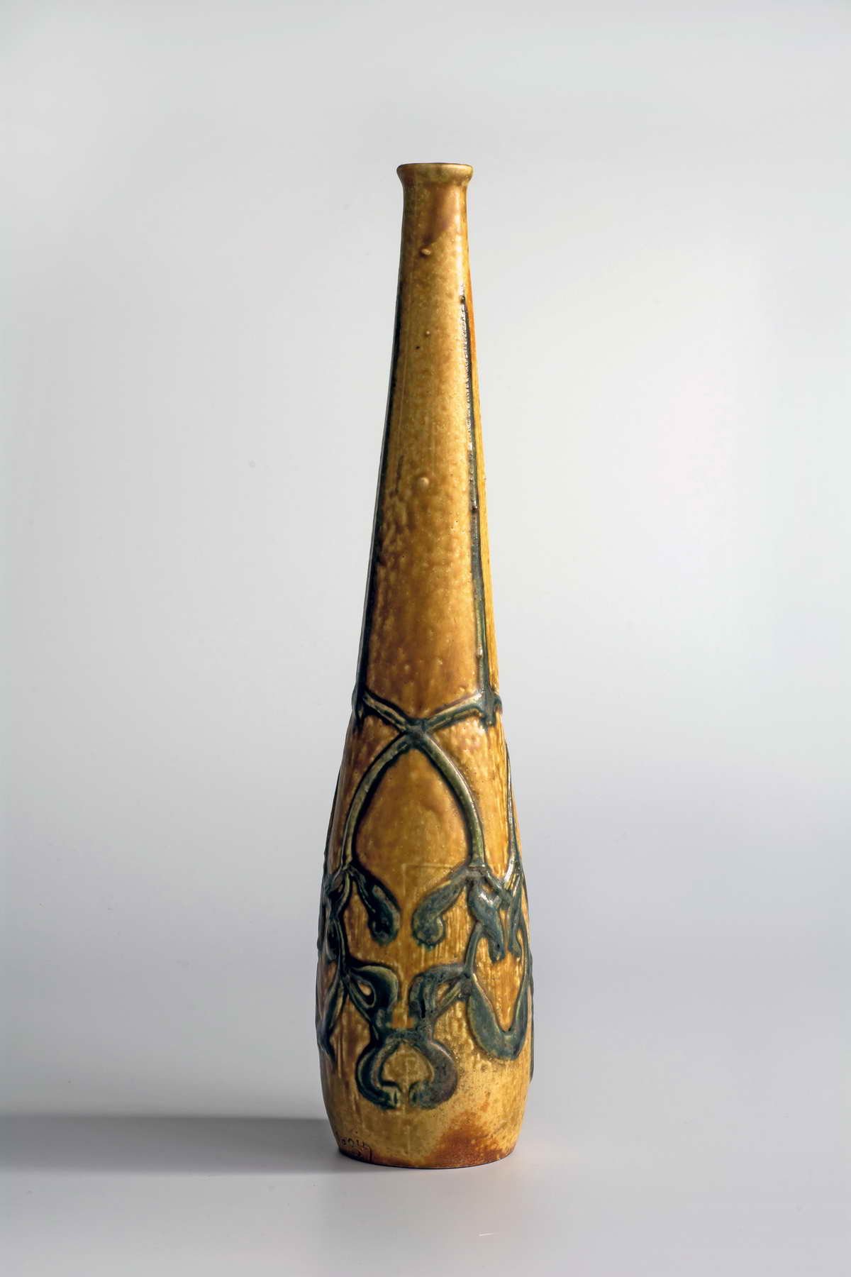 Vase mit Misteldekor (Museum Bautzen – Muzej Budyšin CC BY-NC-SA)