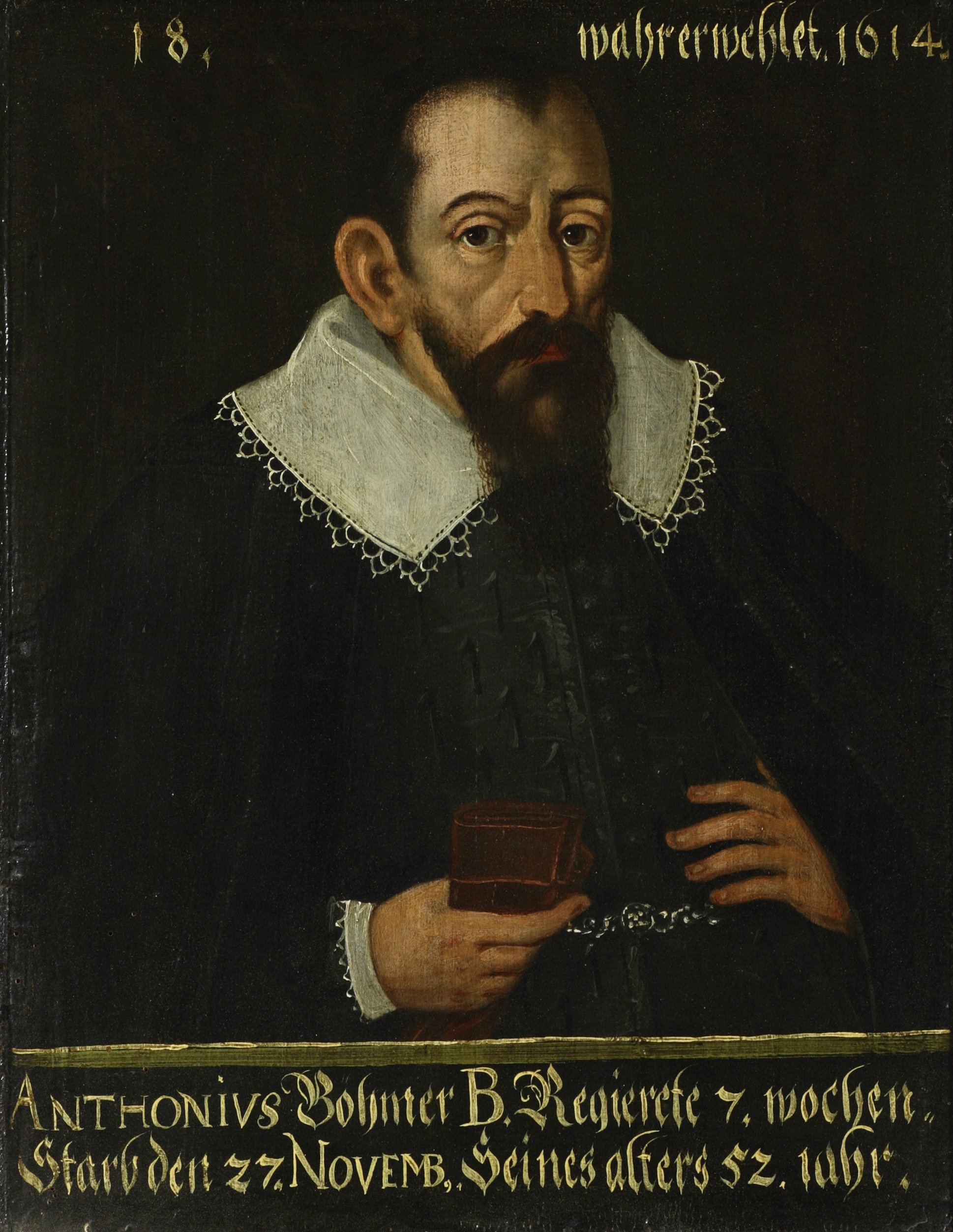 Porträt Antonius Böhmer (Museum Bautzen – Muzej Budyšin CC BY-NC-SA)