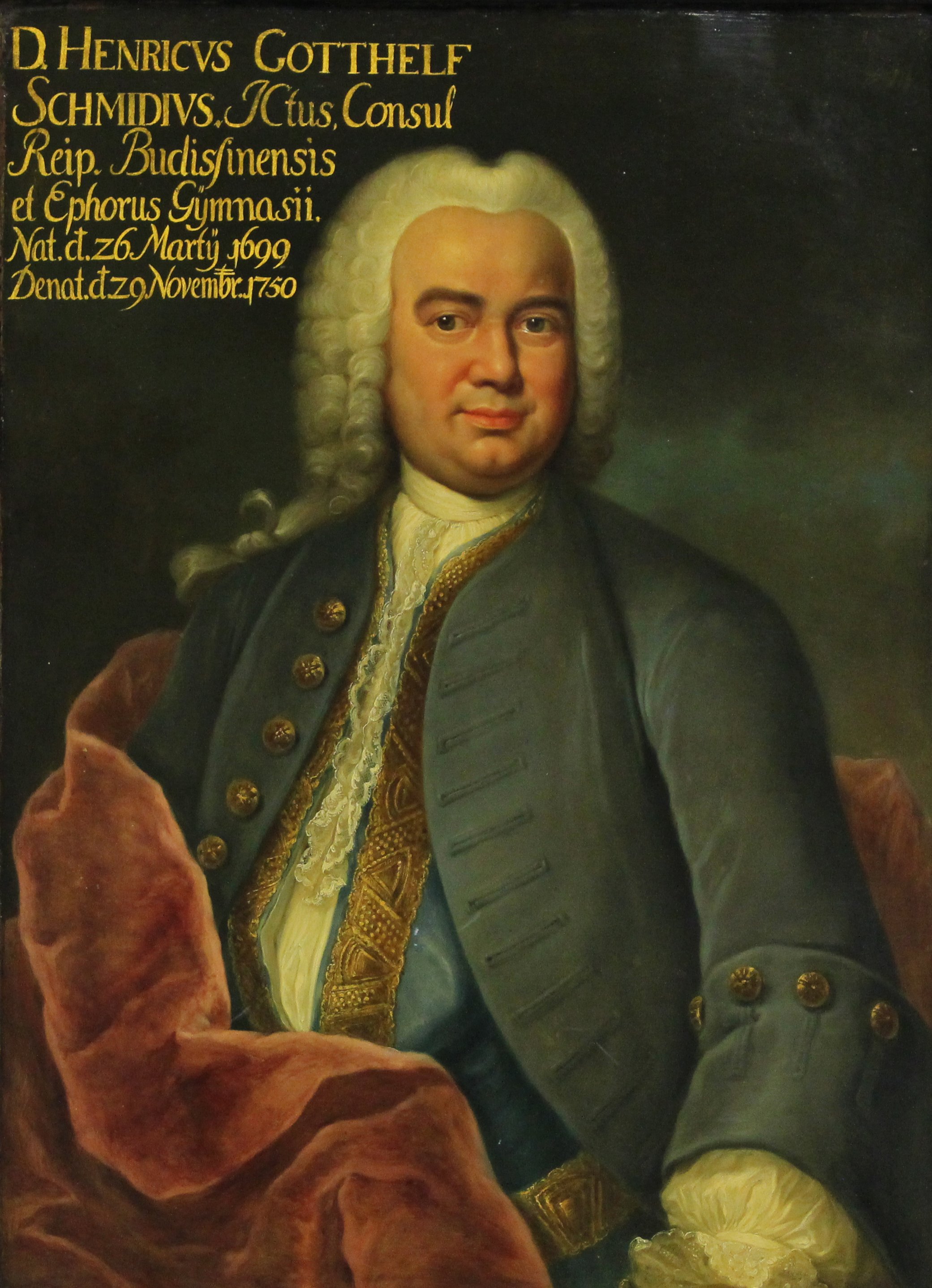 Porträt Heinrich Gotthelf Schmidt (Museum Bautzen – Muzej Budyšin CC BY-NC-SA)