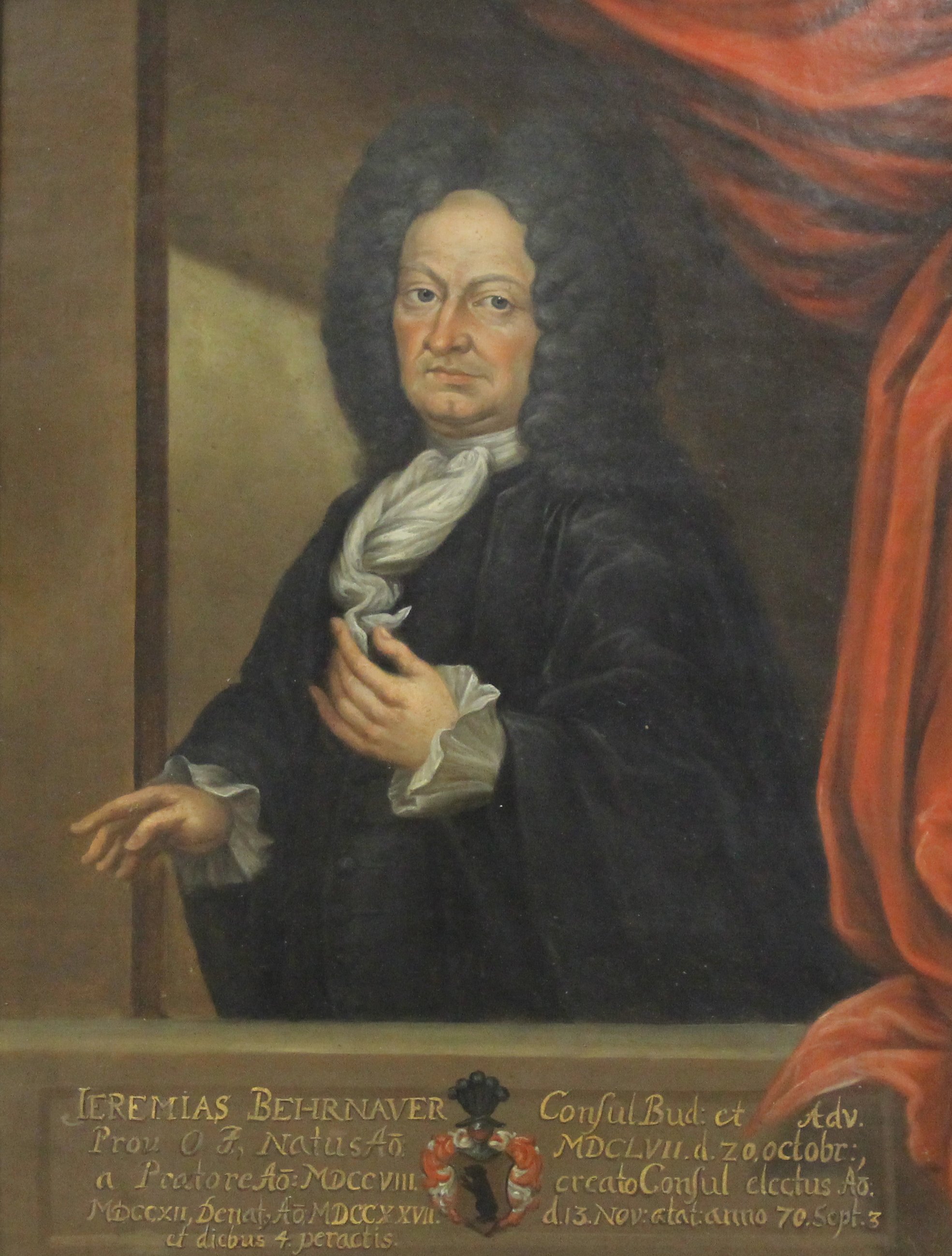 Porträt Jeremias Behrnauer (Museum Bautzen – Muzej Budyšin CC BY-NC-SA)