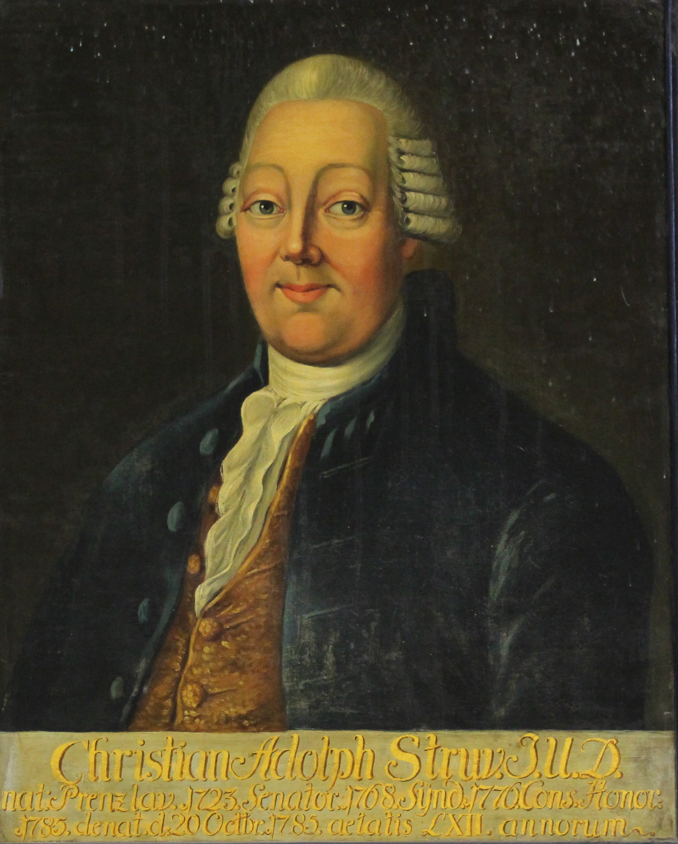 Porträt Christian Adolph Struv (Museum Bautzen – Muzej Budyšin CC BY-NC-SA)