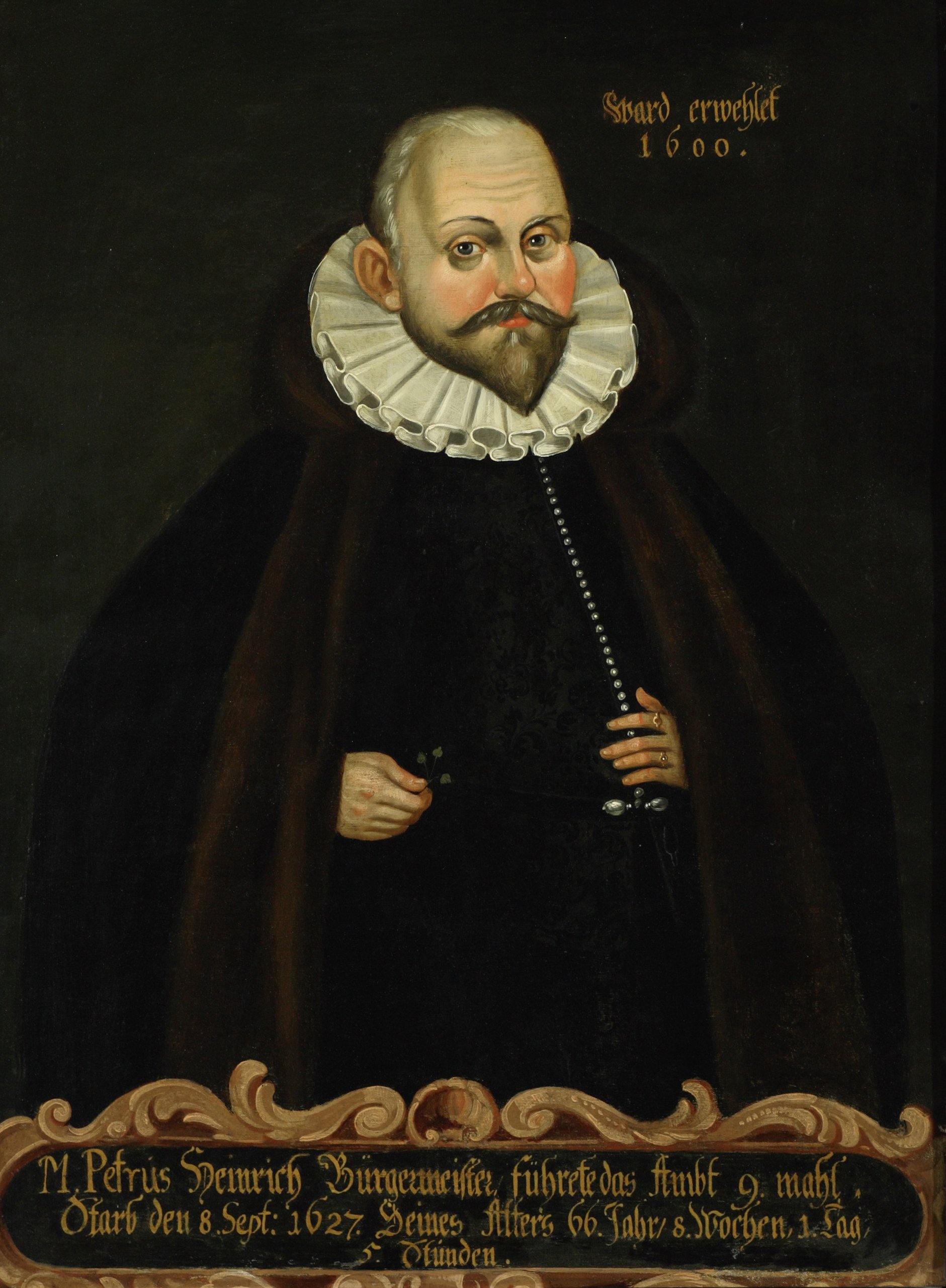 Porträt Peter Heinrich (Museum Bautzen – Muzej Budyšin CC BY-NC-SA)