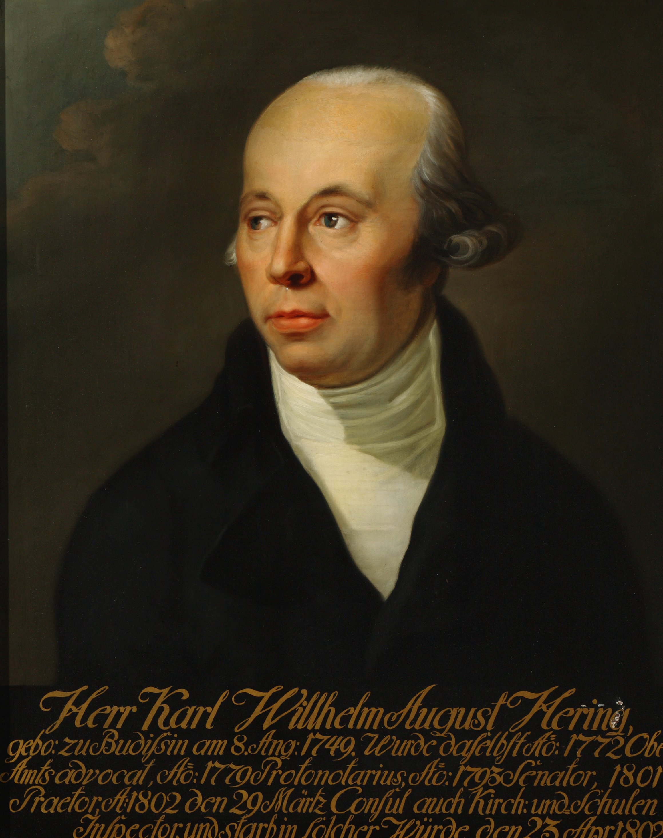 Porträt Karl Wilhelm August Hering (Museum Bautzen – Muzej Budyšin CC BY-NC-SA)