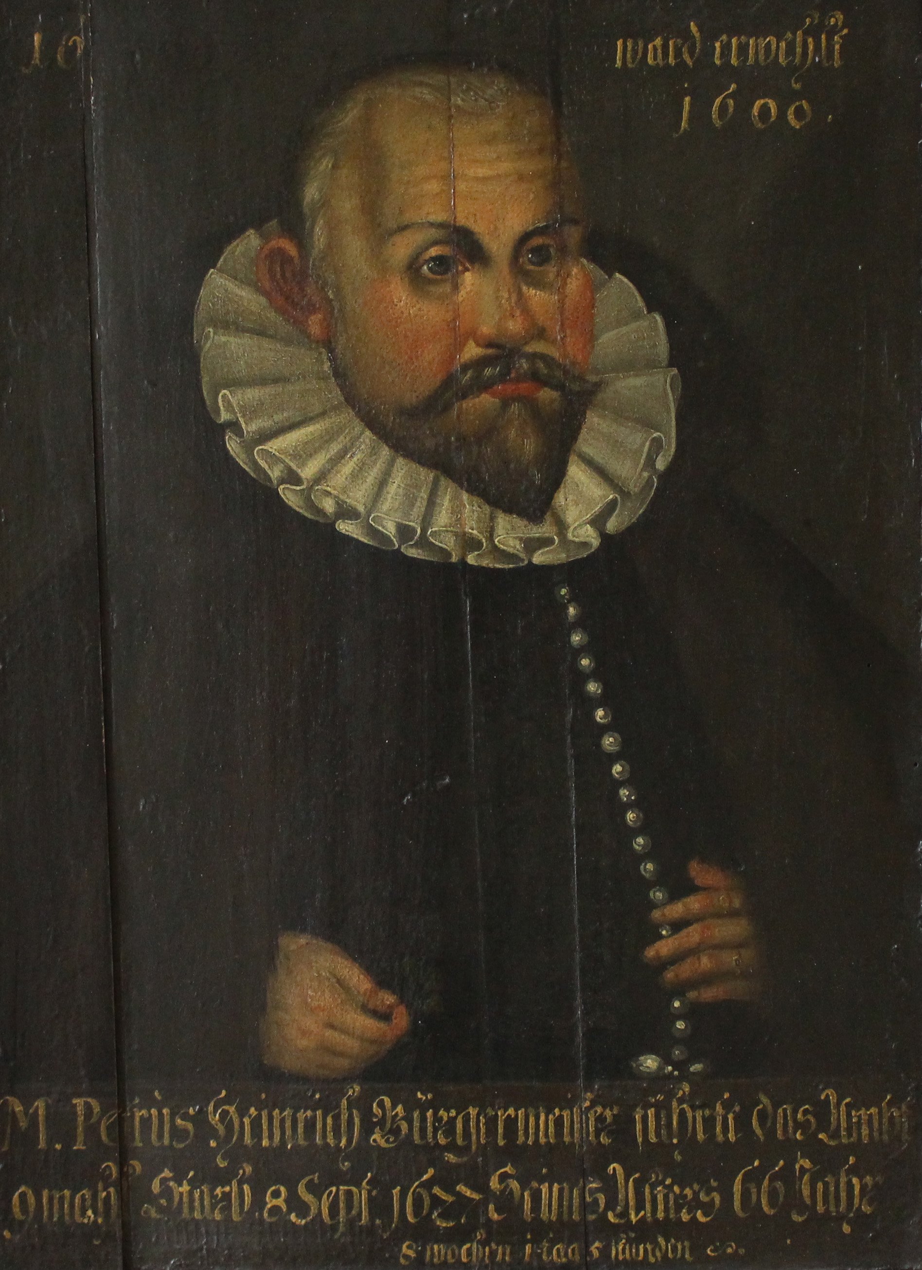 Porträt Petrus Heinrich (Museum Bautzen – Muzej Budyšin CC BY-NC-SA)