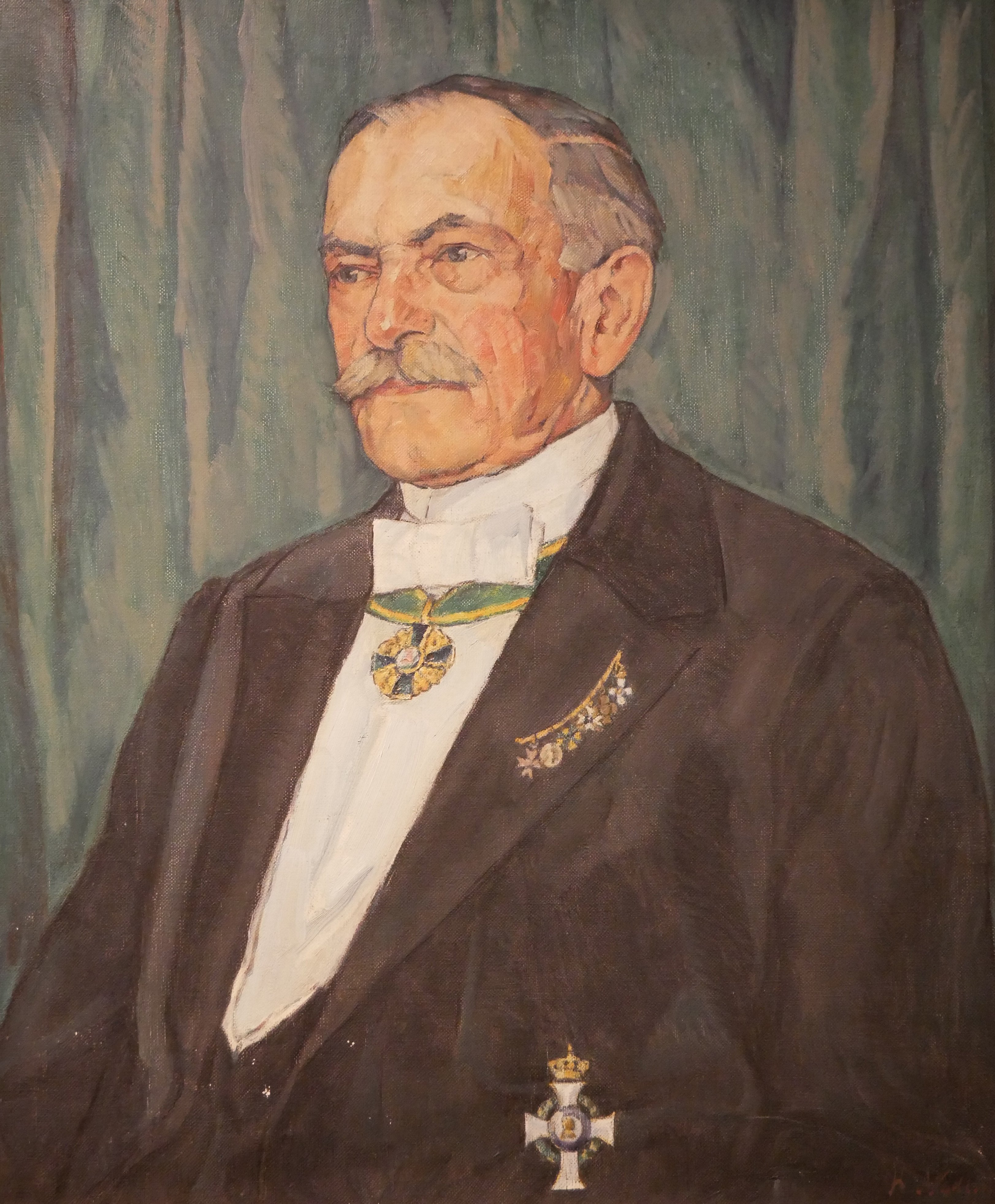 Porträt Conrad Johannes Kaeubler (Museum Bautzen – Muzej Budyšin CC BY-NC-SA)