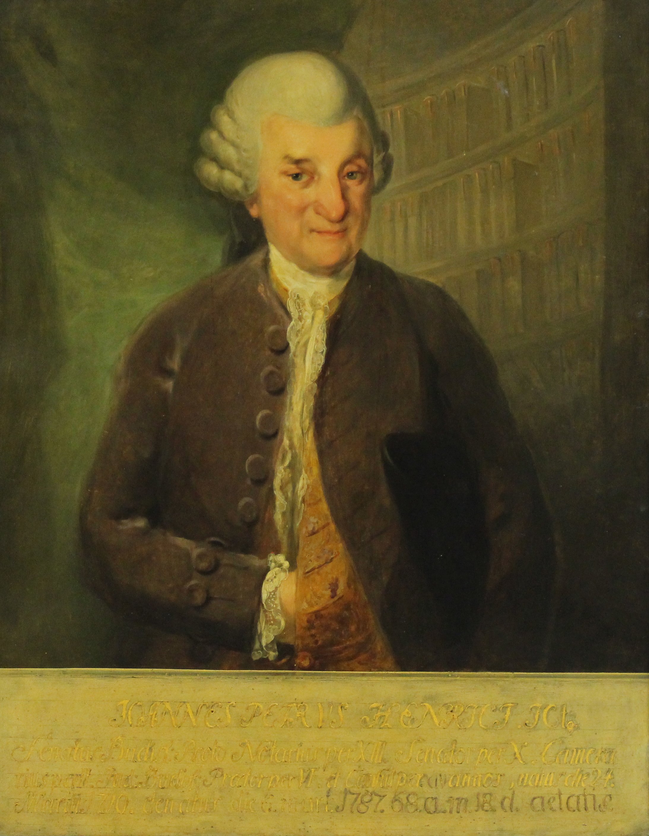 Porträt Johann Peter Henrici (Museum Bautzen – Muzej Budyšin CC BY-NC-SA)