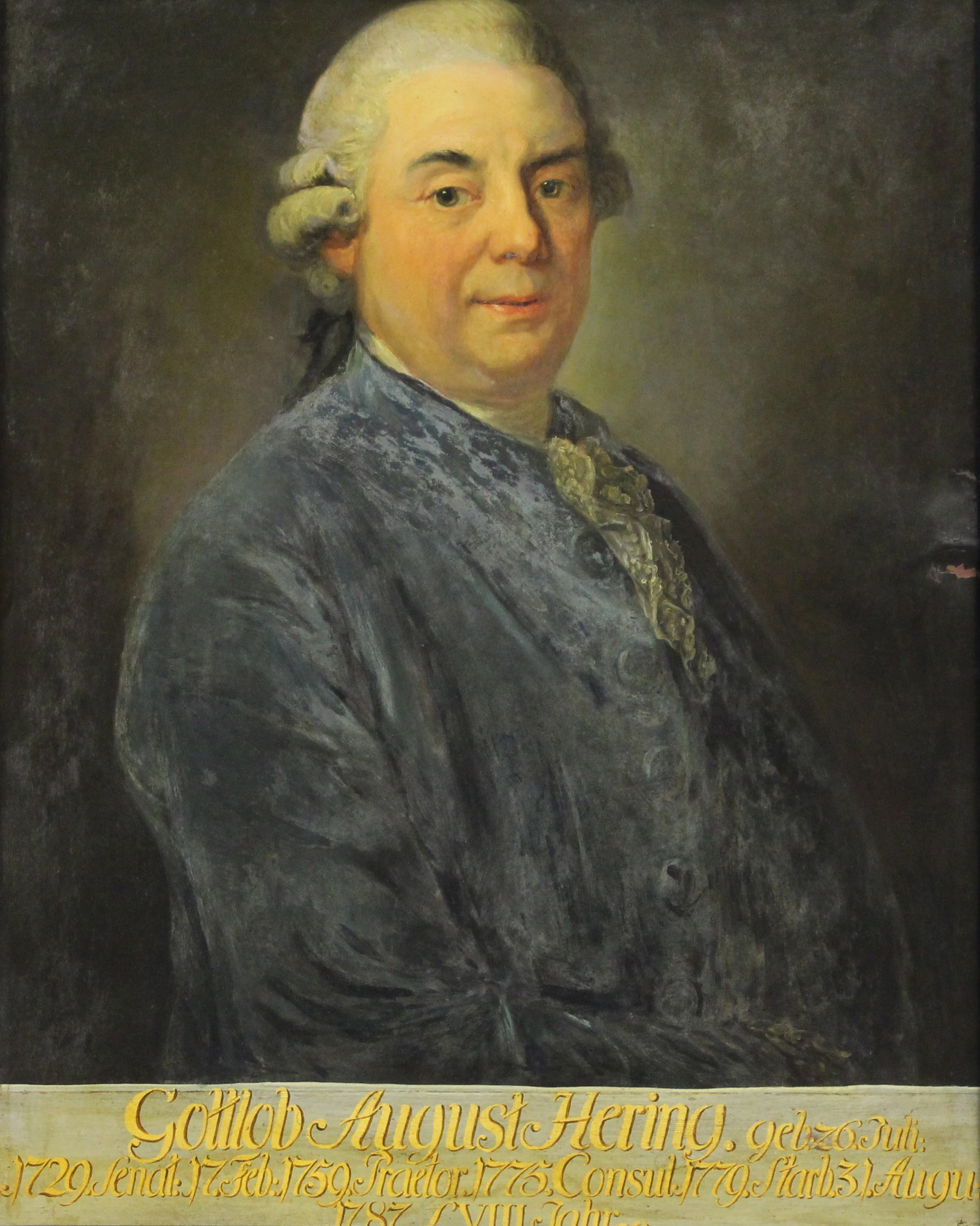 Porträt Gottlob August Hering (Museum Bautzen – Muzej Budyšin CC BY-NC-SA)
