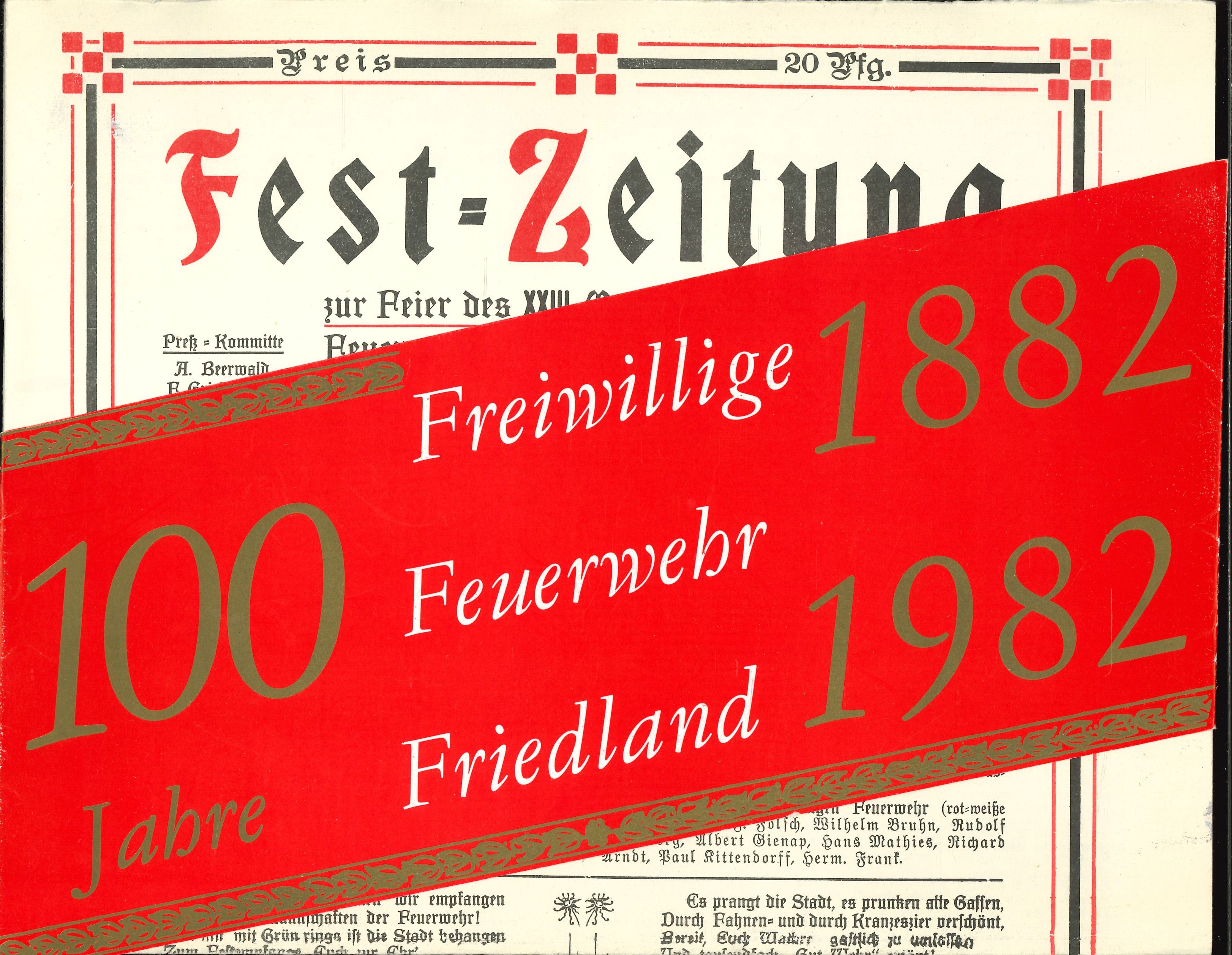 Festschrift FF Friedland (Feuerwehrmuseum Grethen CC BY-NC-SA)