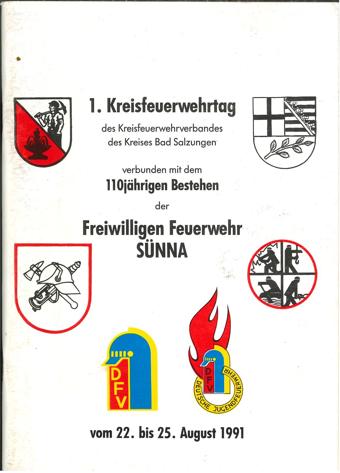 Festschrift FF Sünna (Feuerwehrmuseum Grethen CC BY-NC-SA)