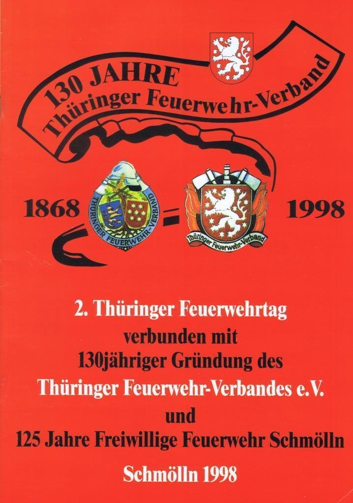 Festschrift LFV Thüringen und FF Schmölln (Feuerwehrmuseum Grethen CC BY-NC-SA)