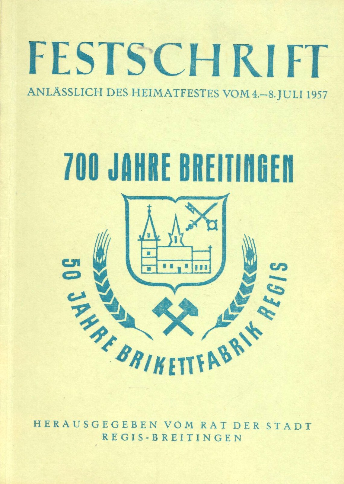 Festschrift Breitingen (Feuerwehrmuseum Grethen CC BY-NC-SA)