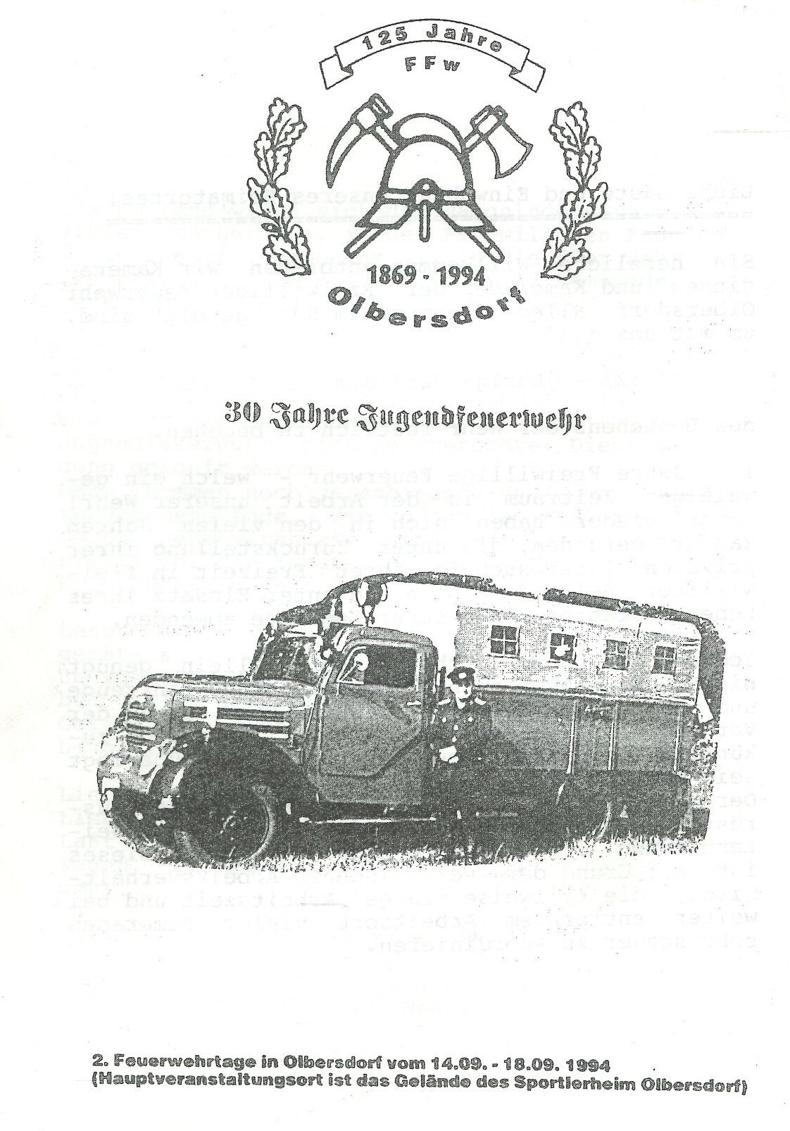 Festschrift Fw Olbersdorf (Feuerwehrmuseum Grethen CC BY-NC-SA)