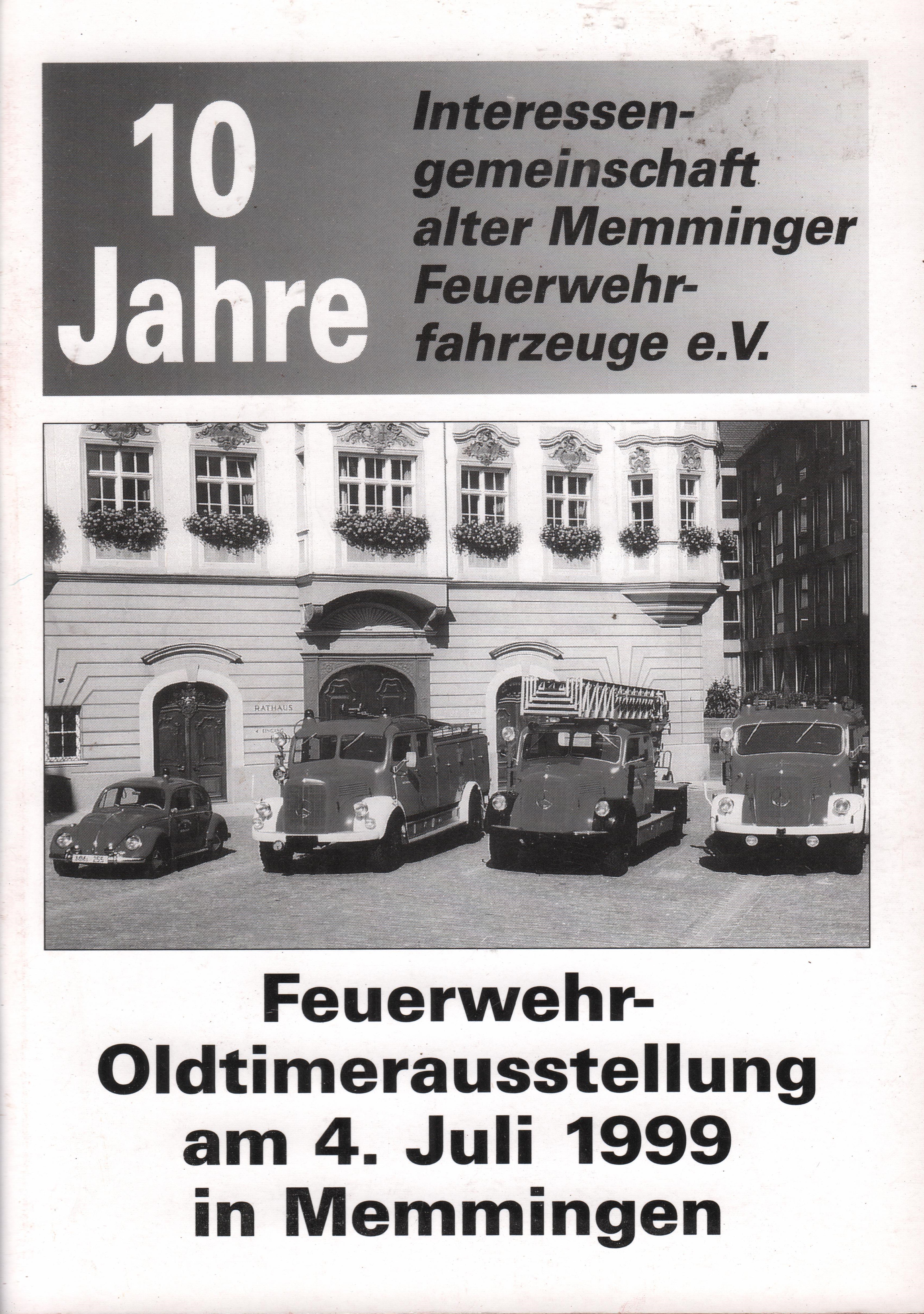 Feuerwehr-Oldtimerausstellung in Memmingen (Feuerwehrmuseum Grethen CC BY-NC-SA)