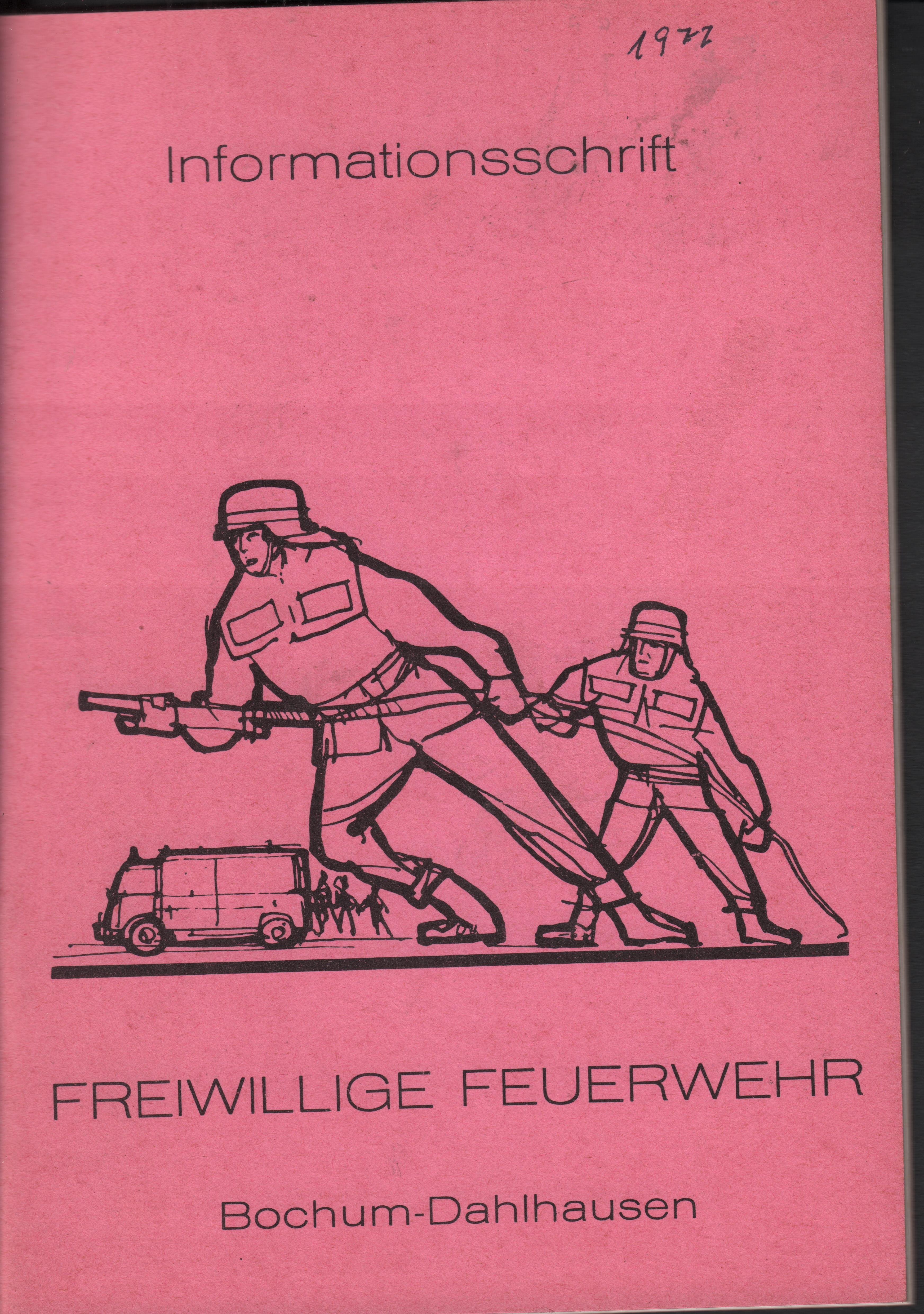 Informationsschrift (Feuerwehrmuseum Grethen CC BY-NC-SA)