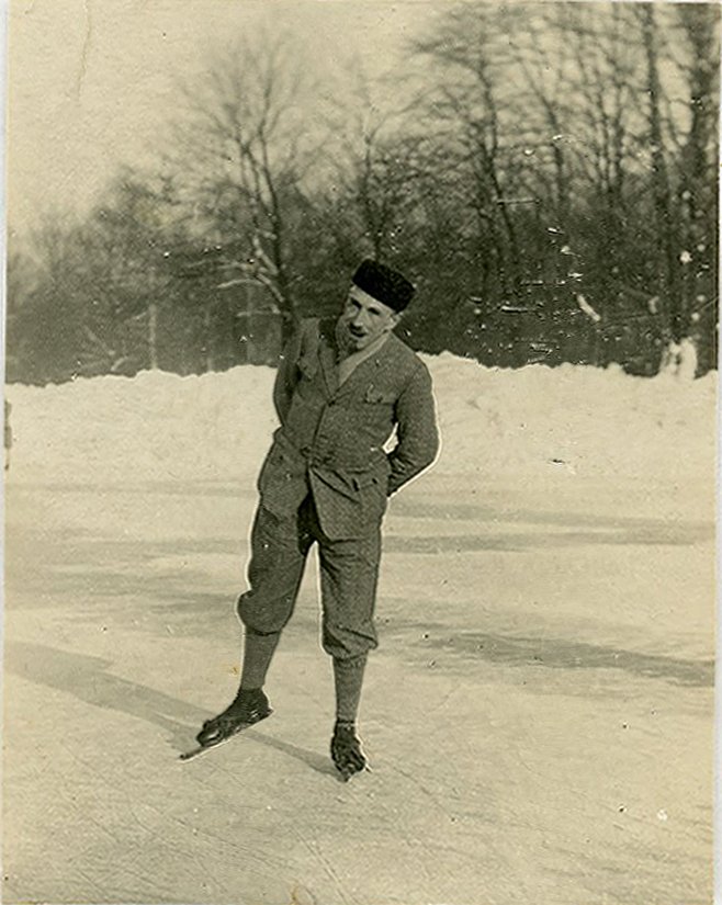Herman H. ter Meer, "de grote schaatser" (Naturkundemuseum Leipzig CC BY-NC-SA)