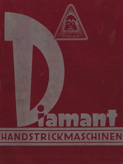 Maschinenkatalog mit Angebotspalette Flachstrickmaschinen der Fa. Elite-Diamant-Werke AG Siegmar/Sa. (Museen der Stadt Limbach-Oberfrohna Esche-Museum CC BY-NC-SA)