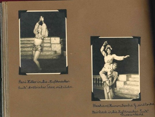 Album mit Bildern von Aufführungen des Central-Theater in Limbach/Sa. von der Spielzeit 1946/1947 bis zur Spielzeit 1948/1949 (Museen der Stadt Limbach-Oberfrohna Esche-Museum CC BY-NC-SA)