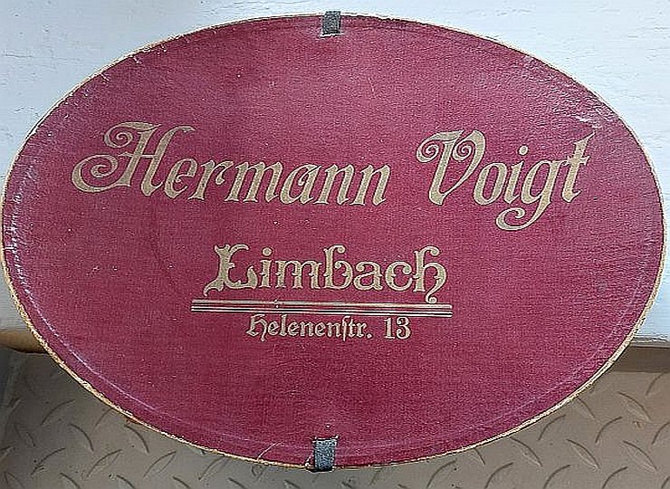 Hutschachtel für Chapeau Claque (Museen der Stadt Limbach-Oberfrohna Esche-Museum CC BY-NC-SA)