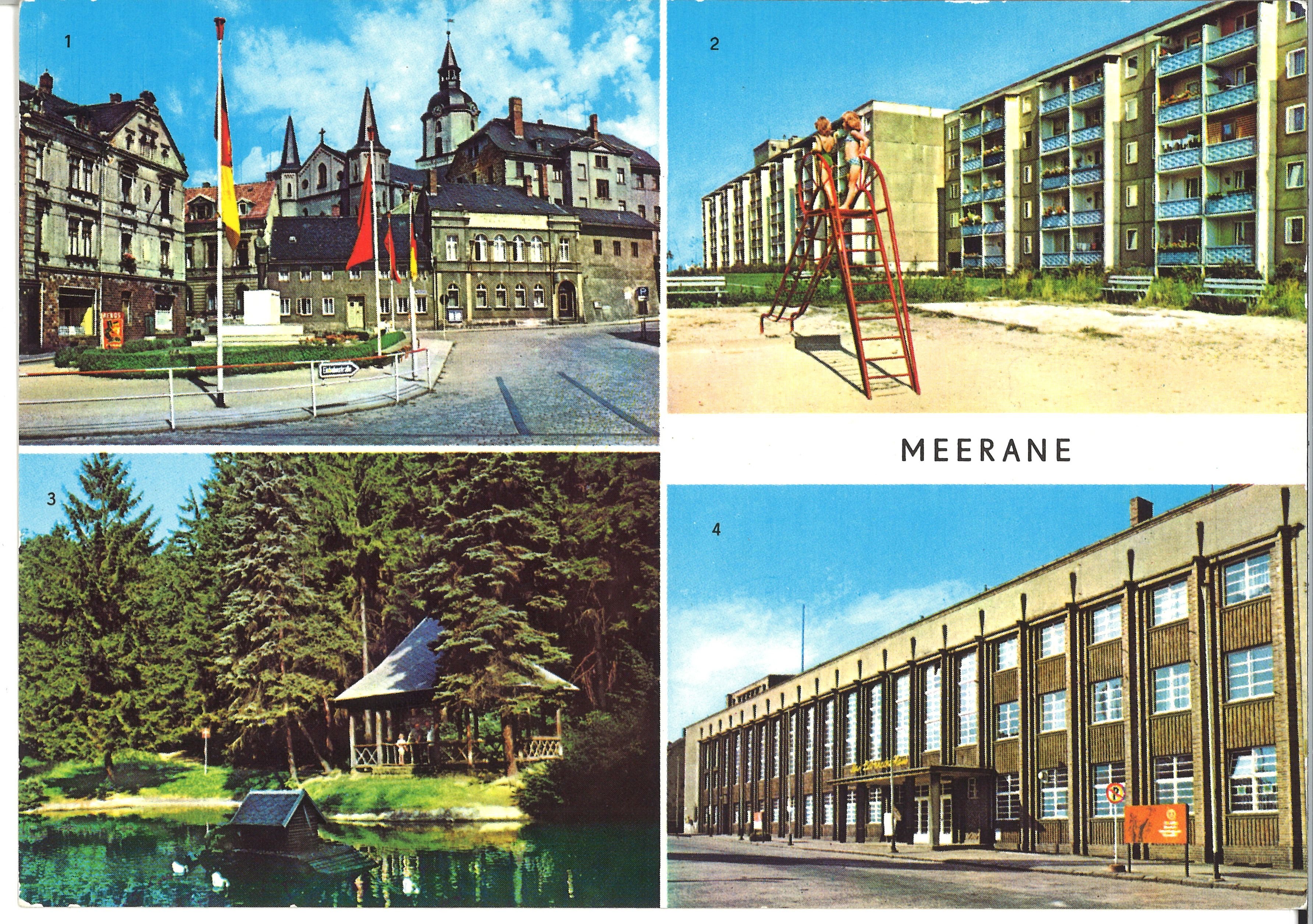 "Meerane" (Postkarte) (Museum Meerane CC BY-NC-SA)