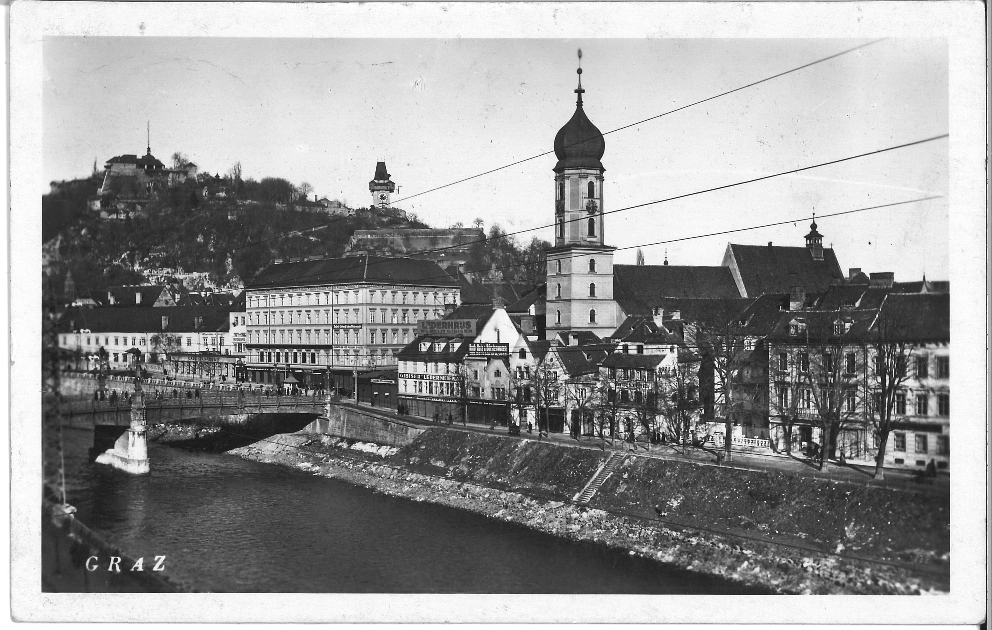 "Graz" (Postkarte) (Museum Meerane CC BY-NC-SA)