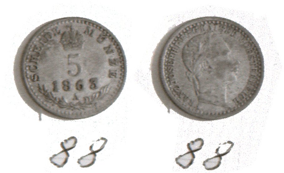 1/4 Gulden (FL) (1859, Österreich) (Heimatmuseum Meerane CC BY-NC-SA)