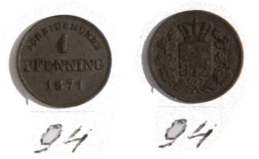 1 Pfennig (Bayern; 1871) (Heimatmuseum Meerane CC BY-NC-SA)
