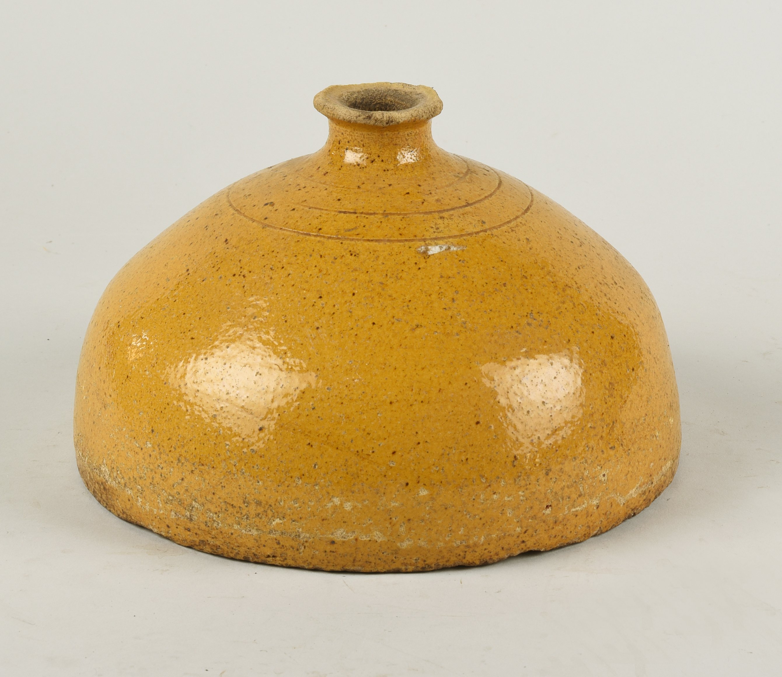 Wärmflasche in Glockenform (Museen Kohren-Sahlis - Töpfermuseum CC BY-NC-SA)