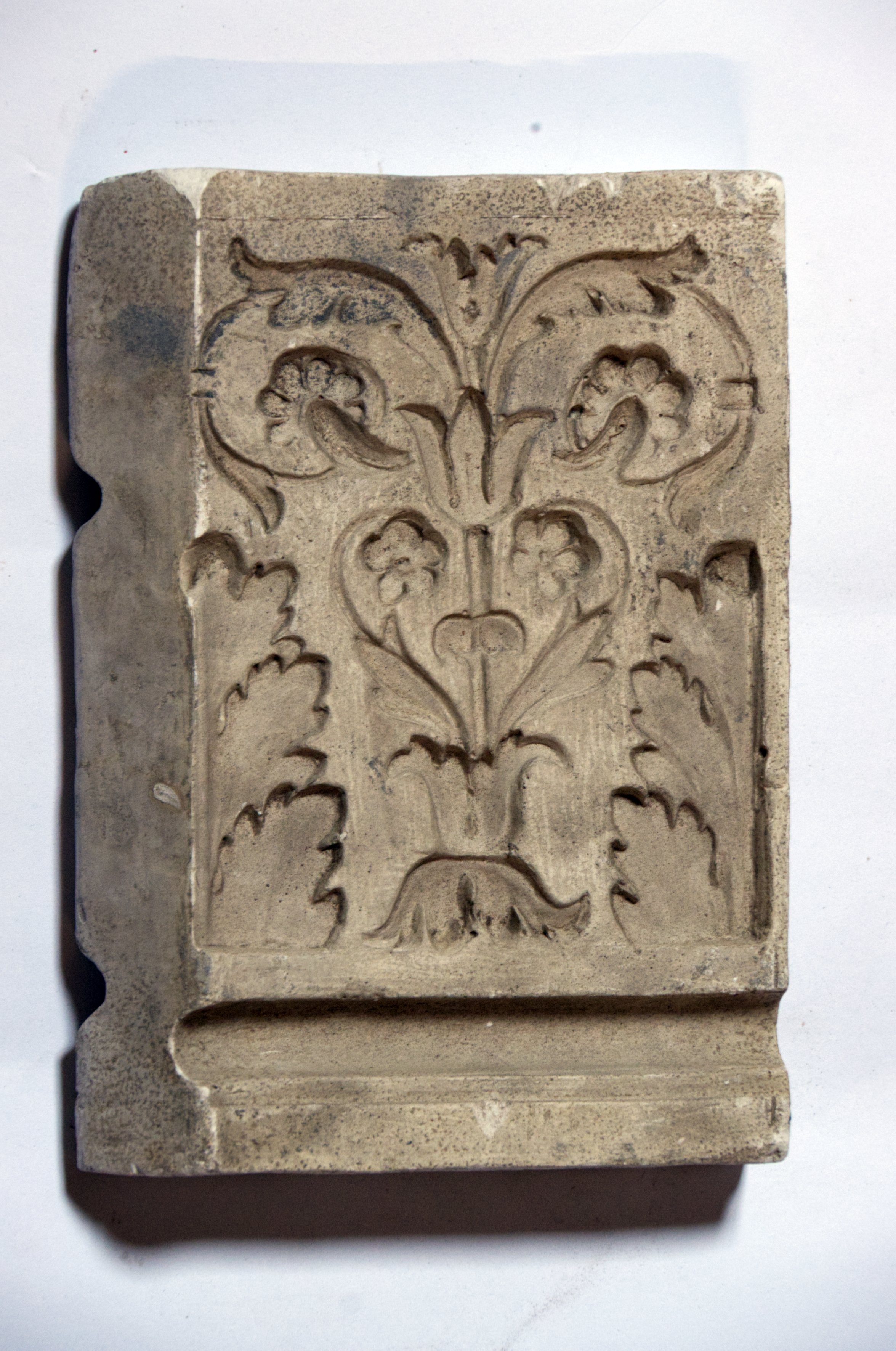 Matrize einer Ofen-Ornament-Kachel (Museen Kohren-Sahlis - Töpfermuseum CC BY-NC-SA)