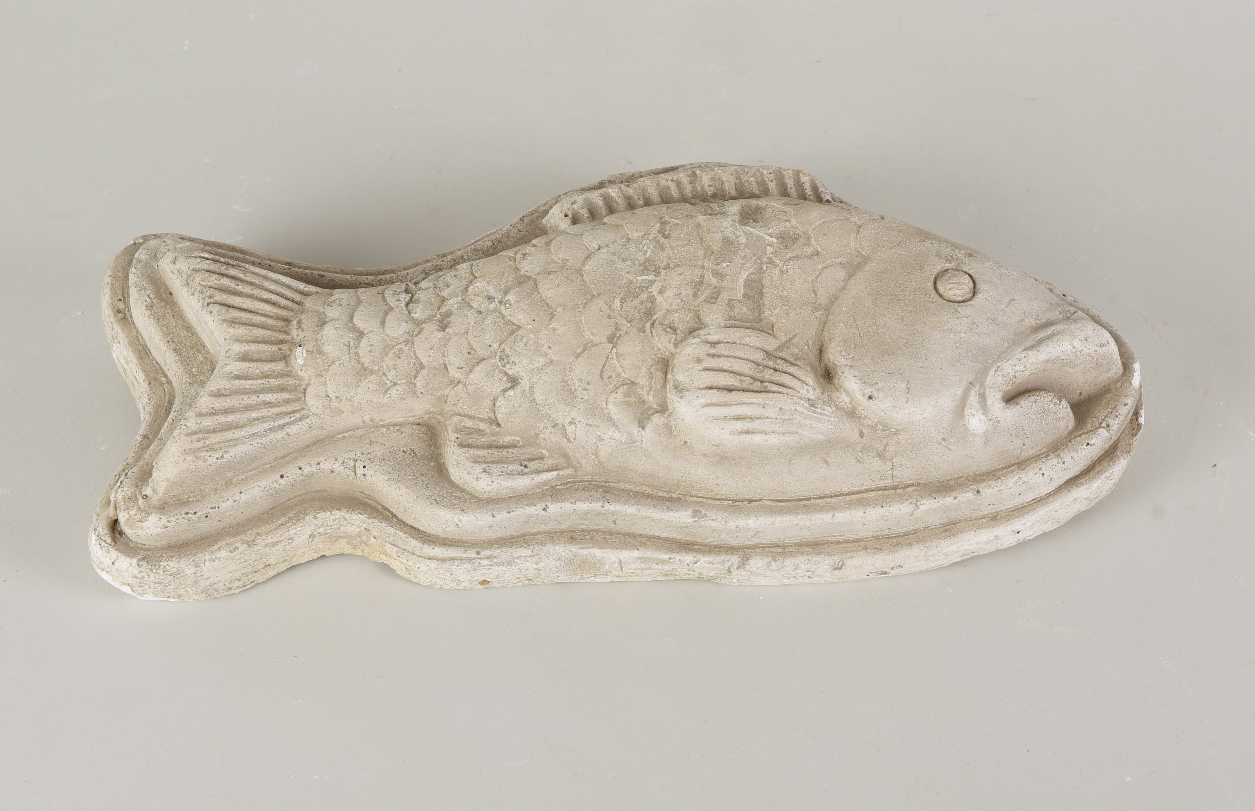 Matrize Fisch - Teil eines dreiteiligen Konvoluts (Museen Kohren-Sahlis - Töpfermuseum CC BY-NC-SA)