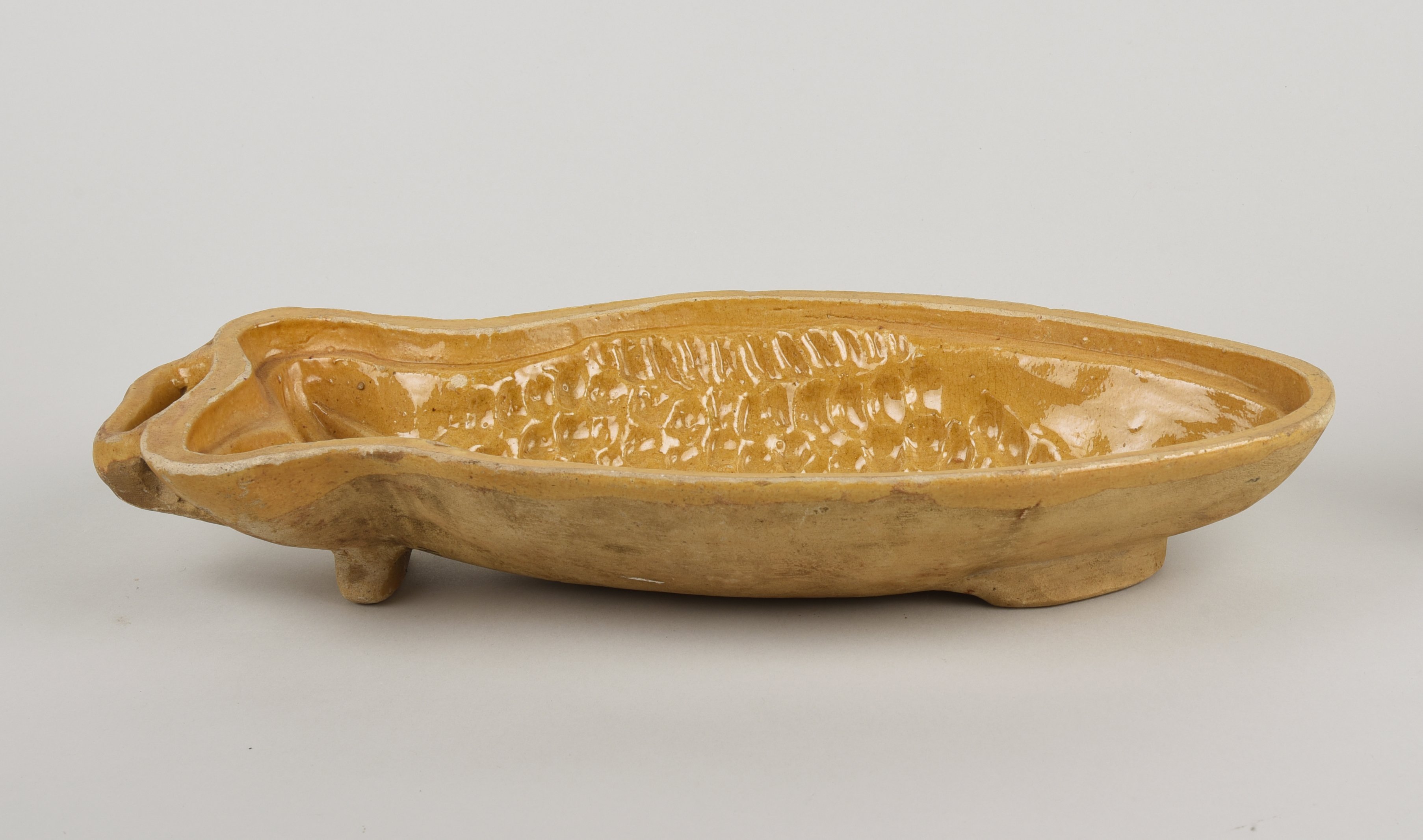 Sülz- oder Gebäckform / Fischform (Museen Kohren-Sahlis - Töpfermuseum CC BY-NC-SA)