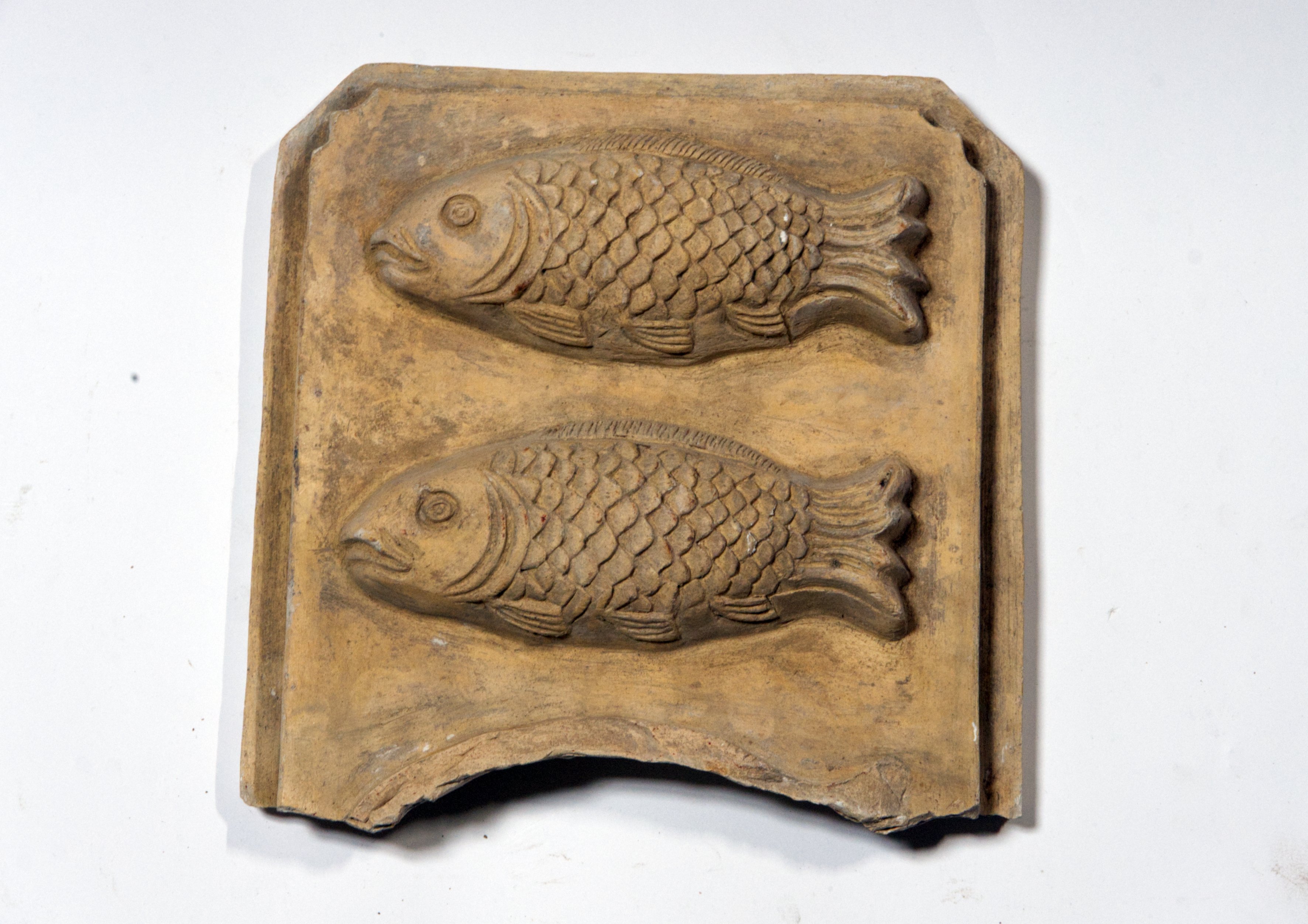 Matrize einer Fisch-Backform (Museen Kohren-Sahlis - Töpfermuseum CC BY-NC-SA)