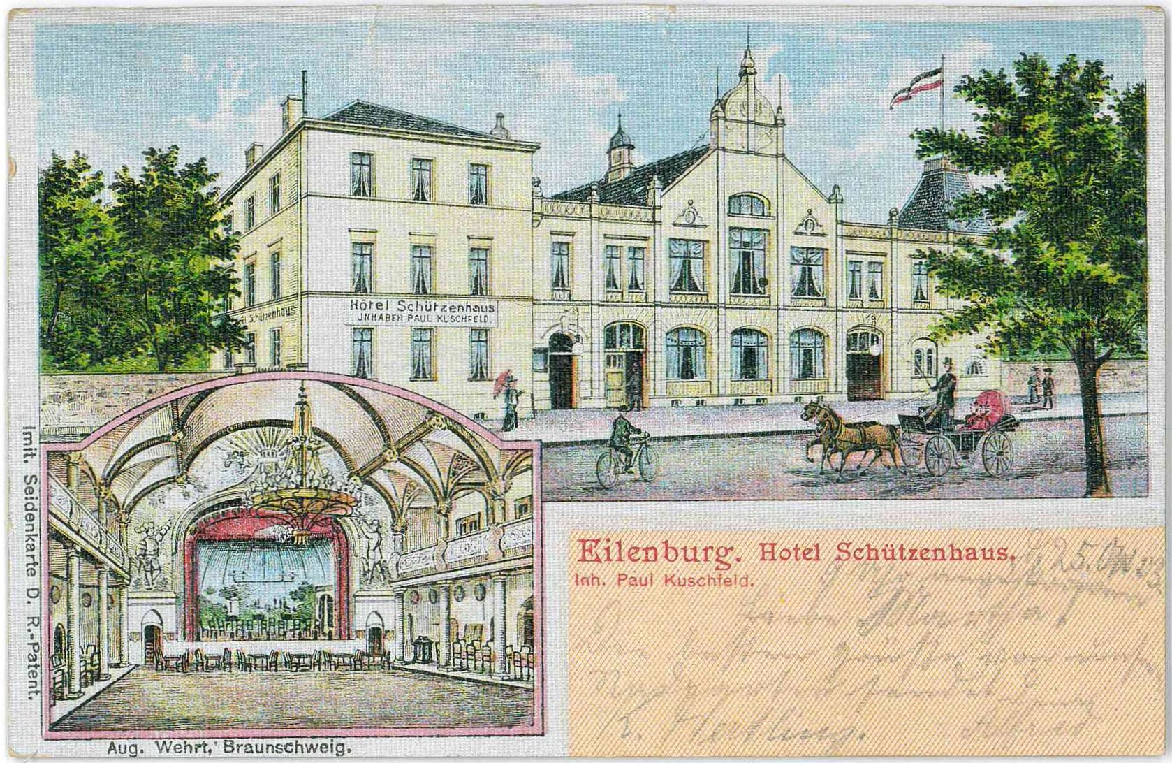 Eilenburg. Hotel Schützenhaus (Stadtmuseum Eilenburg RR-P)
