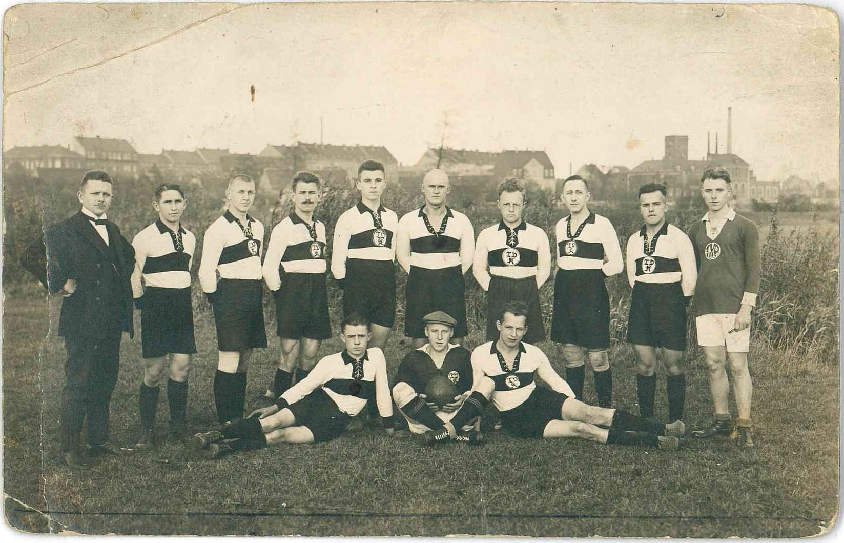Eilenburg. Fußballmannschaft (Stadtmuseum Eilenburg RR-P)