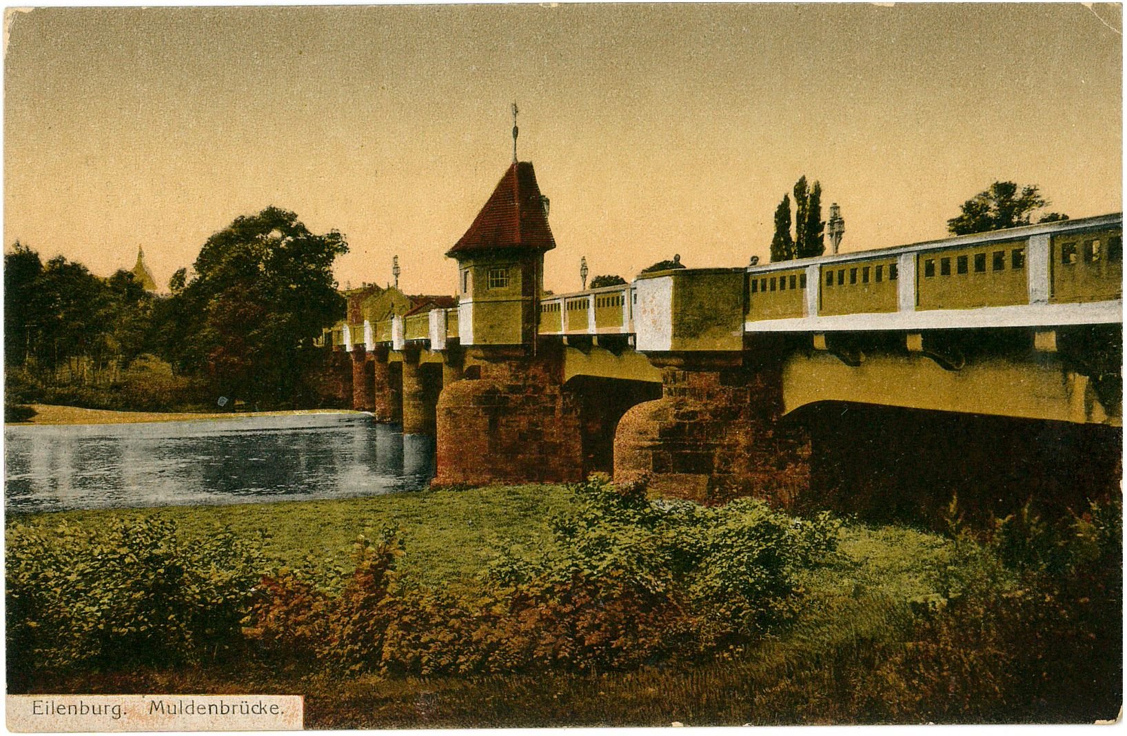 Eilenburg. Muldenbrücke (Stadtmuseum Eilenburg RR-P)