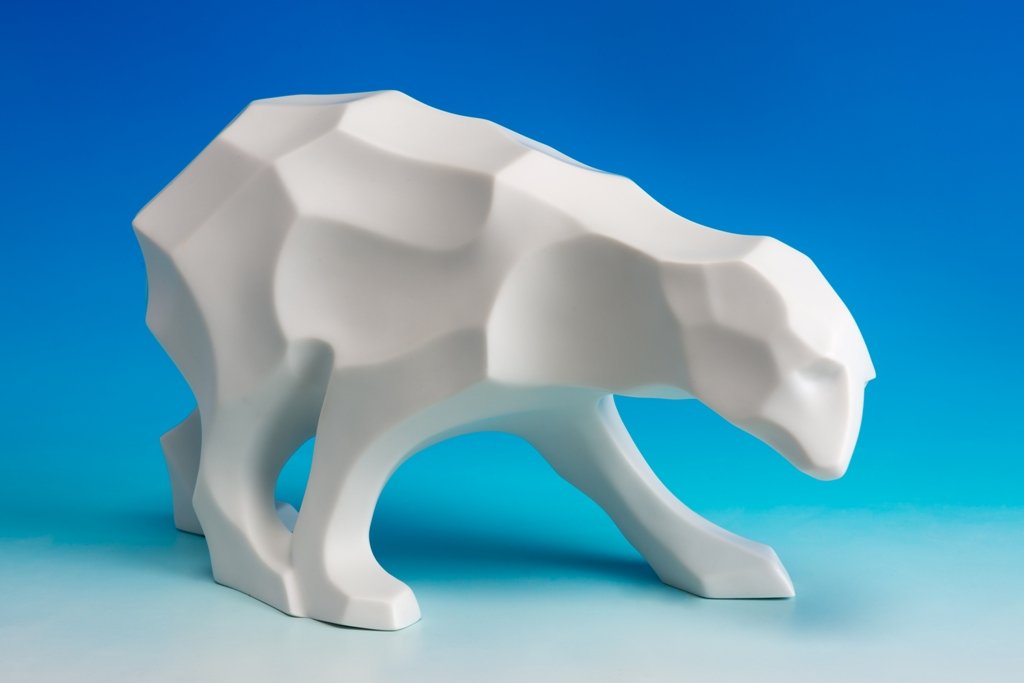Plastik von William Wauer: "Eisbär" (Wiesenthaler K3 CC BY-NC-SA)