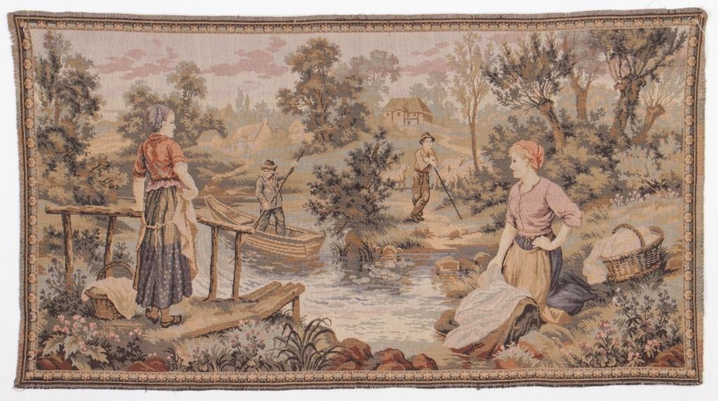 Wandbild Wäscherinnen (Textil- und Rennsportmuseum Hohenstein-Ernstthal CC BY-NC-SA)