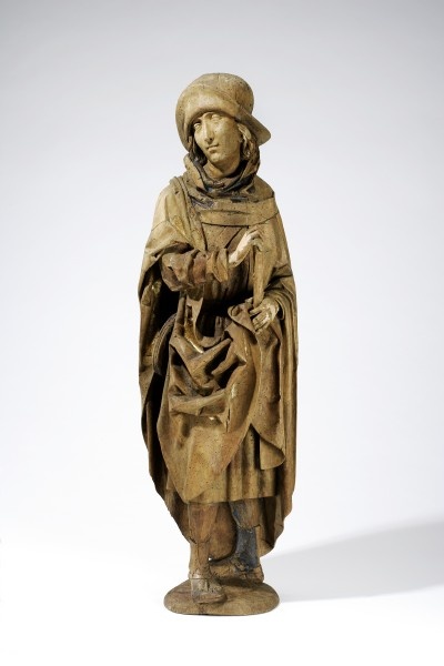 Hl. Wendelin oder hl. Jakobus d. Ä. (Grassi Museum für Angewandte Kunst CC BY-NC-SA)