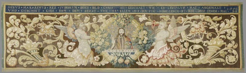 Wandbehang "Das Wahre Bildnis Christi" (Grassi Museum für Angewandte Kunst CC BY-NC-SA)
