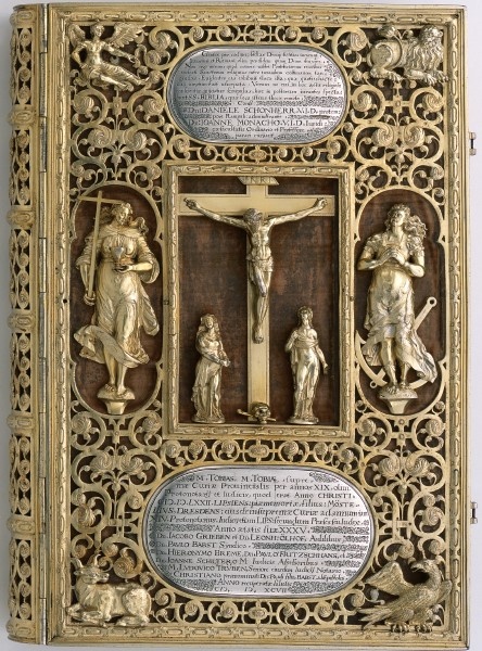 Eidbibel des Leipziger Rates (Grassi Museum für Angewandte Kunst CC BY-NC-SA)