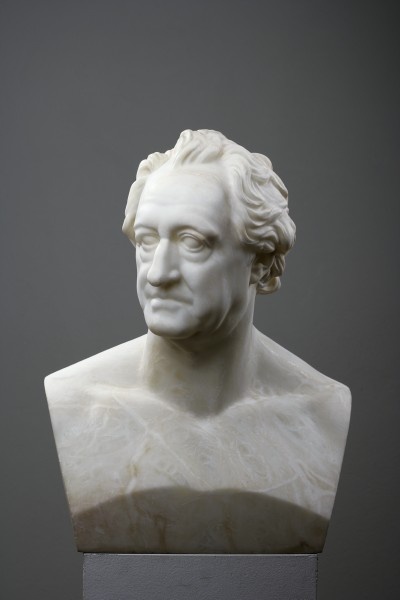 Büste Johann Wolfgang von Goethe (Grassi Museum für Angewandte Kunst CC BY-NC-SA)