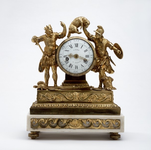 Pendule mit dem Raub des goldenen Vlieses (Grassi Museum für Angewandte Kunst CC BY-NC-SA)