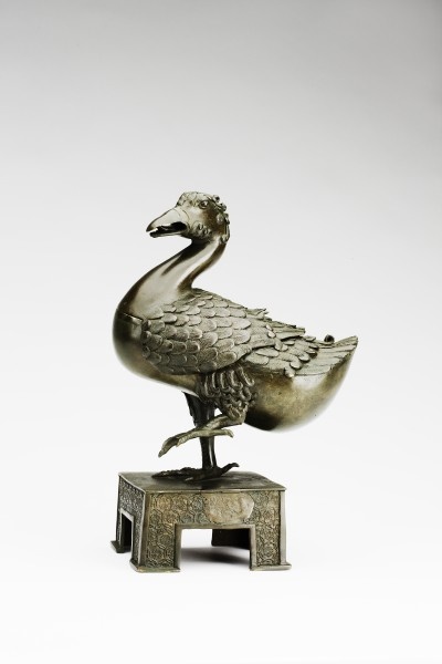 Räuchergefäß in Form einer Ente (Grassi Museum für Angewandte Kunst CC BY-NC-SA)