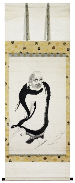 Hängerolle: Bodhidharma (Grassi Museum für Angewandte Kunst CC BY-NC-SA)
