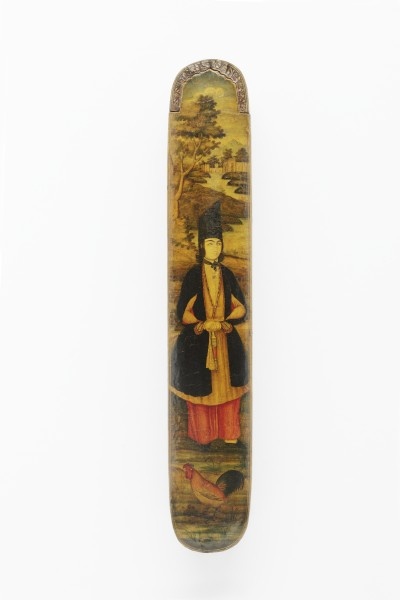 Federkästchen mit Darstellung eines jungen Mannes (Grassi Museum für Angewandte Kunst CC BY-NC-SA)